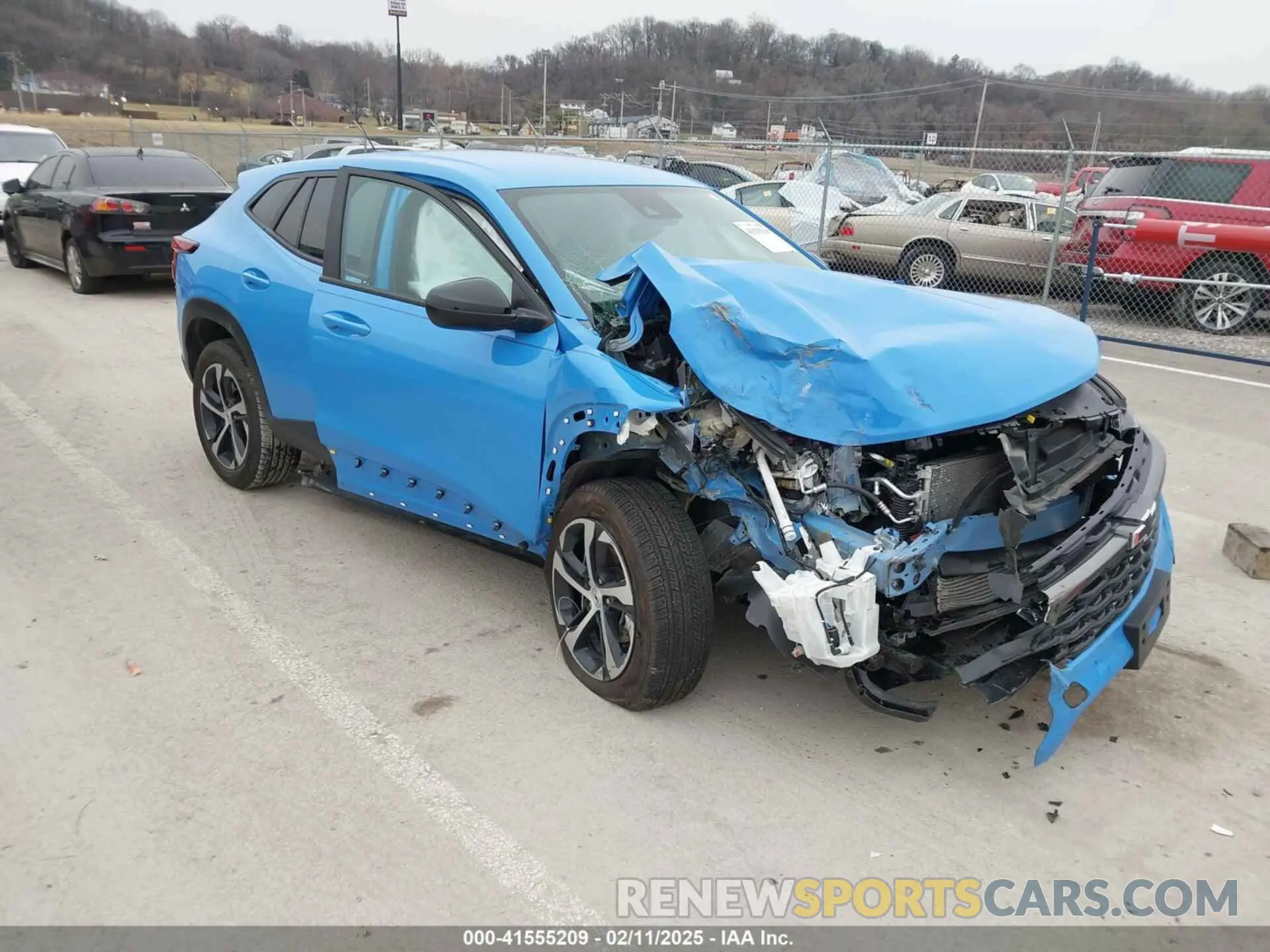 1 Фотография поврежденного автомобиля KL77LGE21RC149633 CHEVROLET TRAX 2024