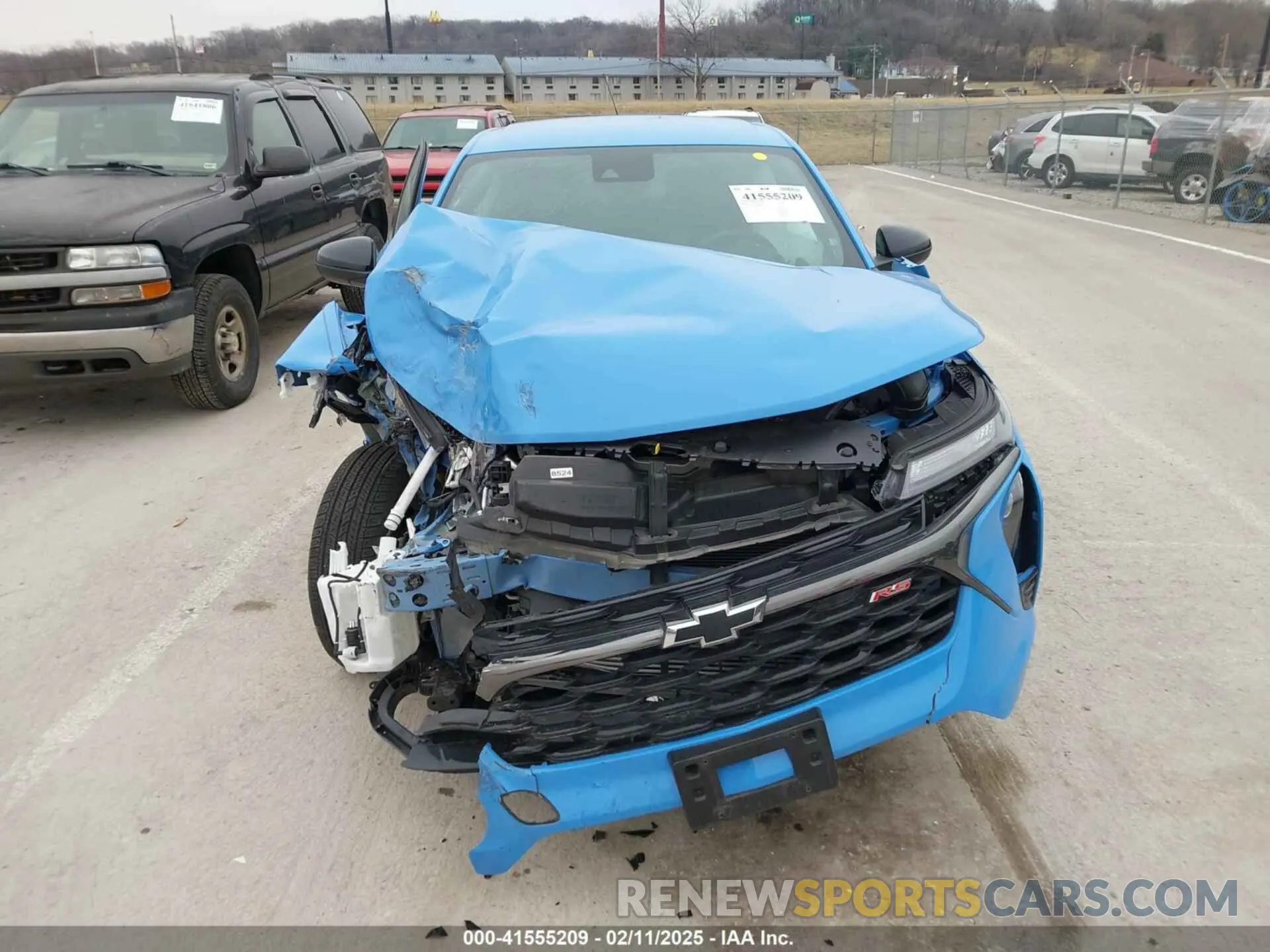 11 Фотография поврежденного автомобиля KL77LGE21RC149633 CHEVROLET TRAX 2024