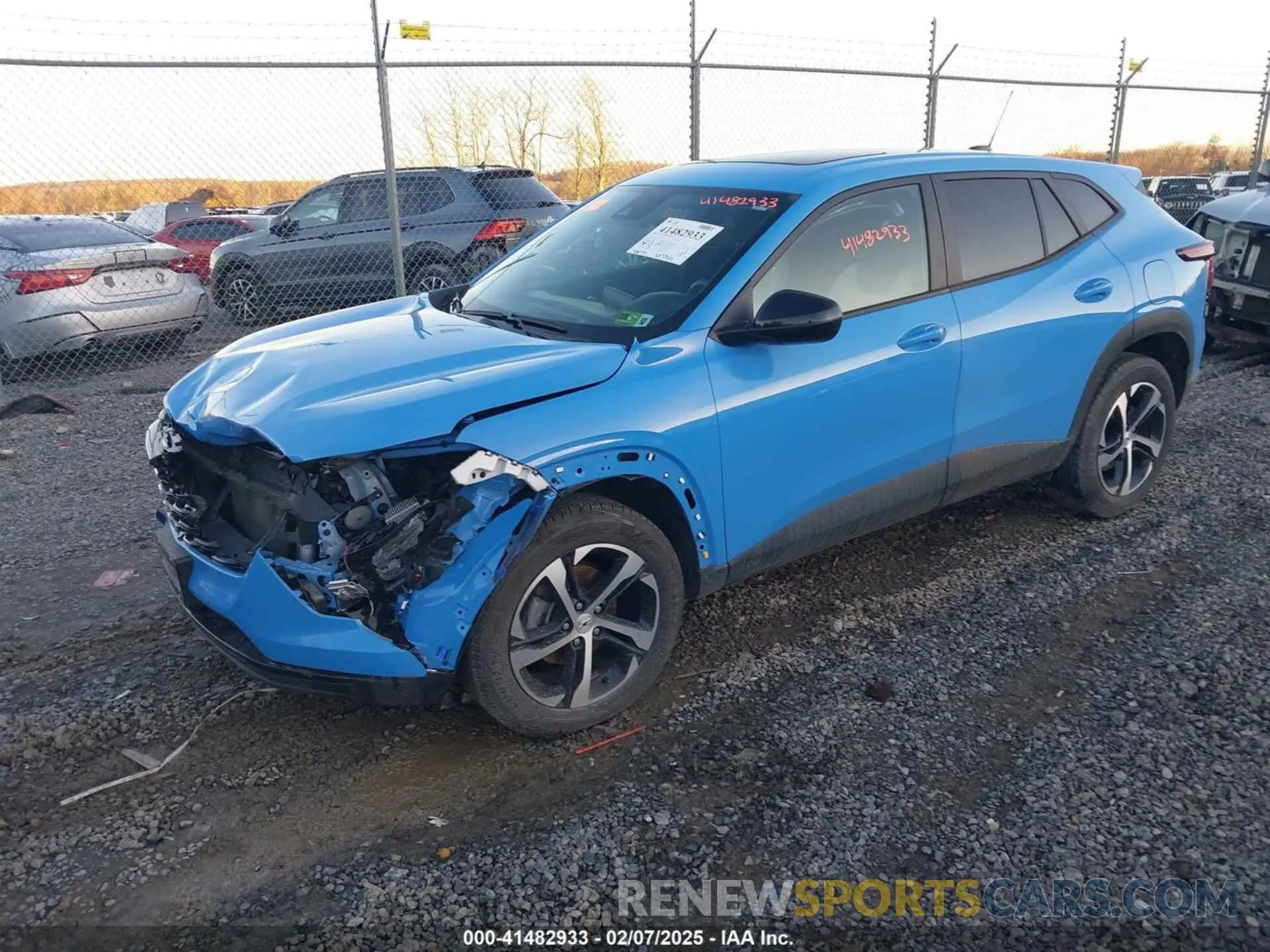2 Photograph of a damaged car KL77LGE22RC079771 CHEVROLET TRAX 2024