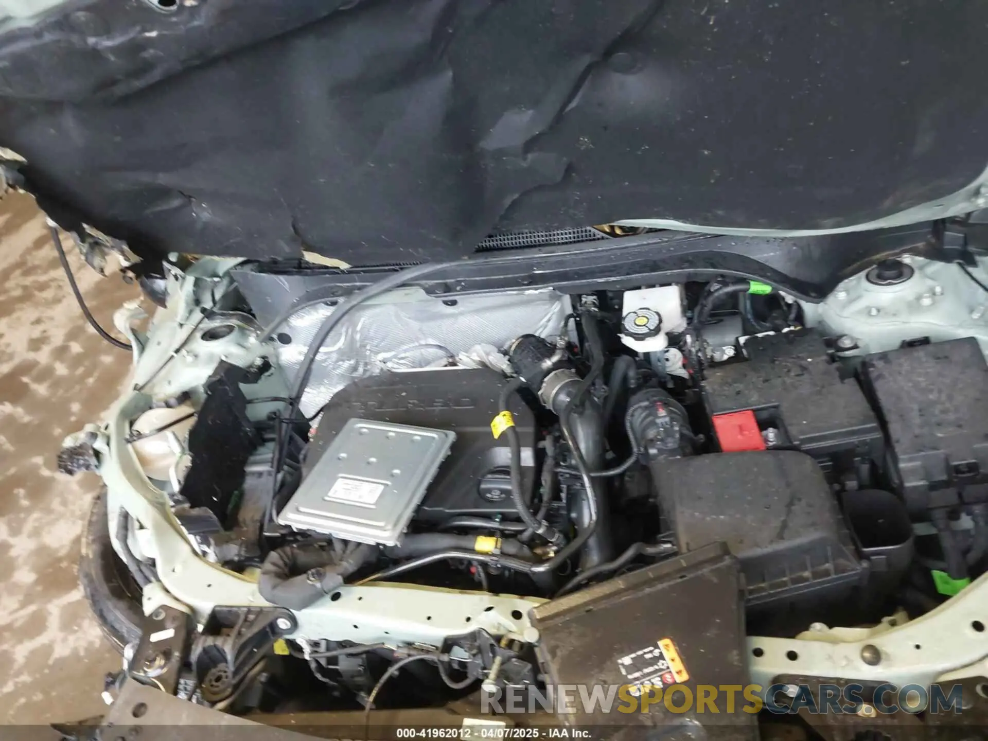 10 Photograph of a damaged car KL77LGE22RC137877 CHEVROLET TRAX 2024