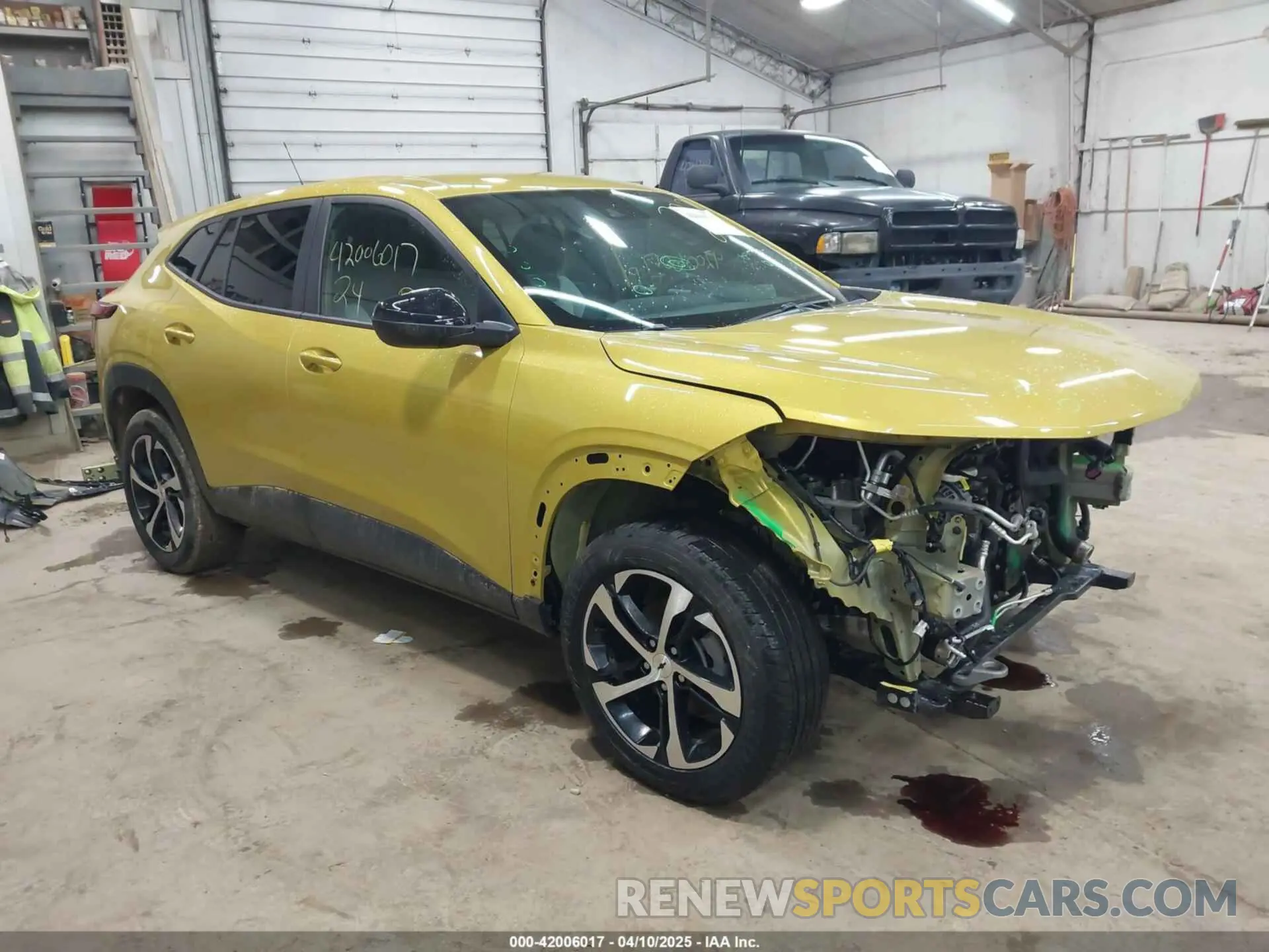 1 Photograph of a damaged car KL77LGE23RC068620 CHEVROLET TRAX 2024