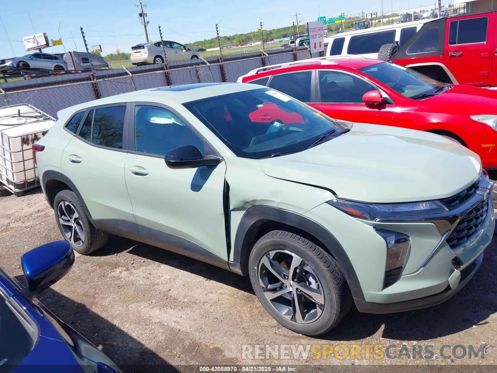 13 Фотография поврежденного автомобиля KL77LGE23RC090973 CHEVROLET TRAX 2024