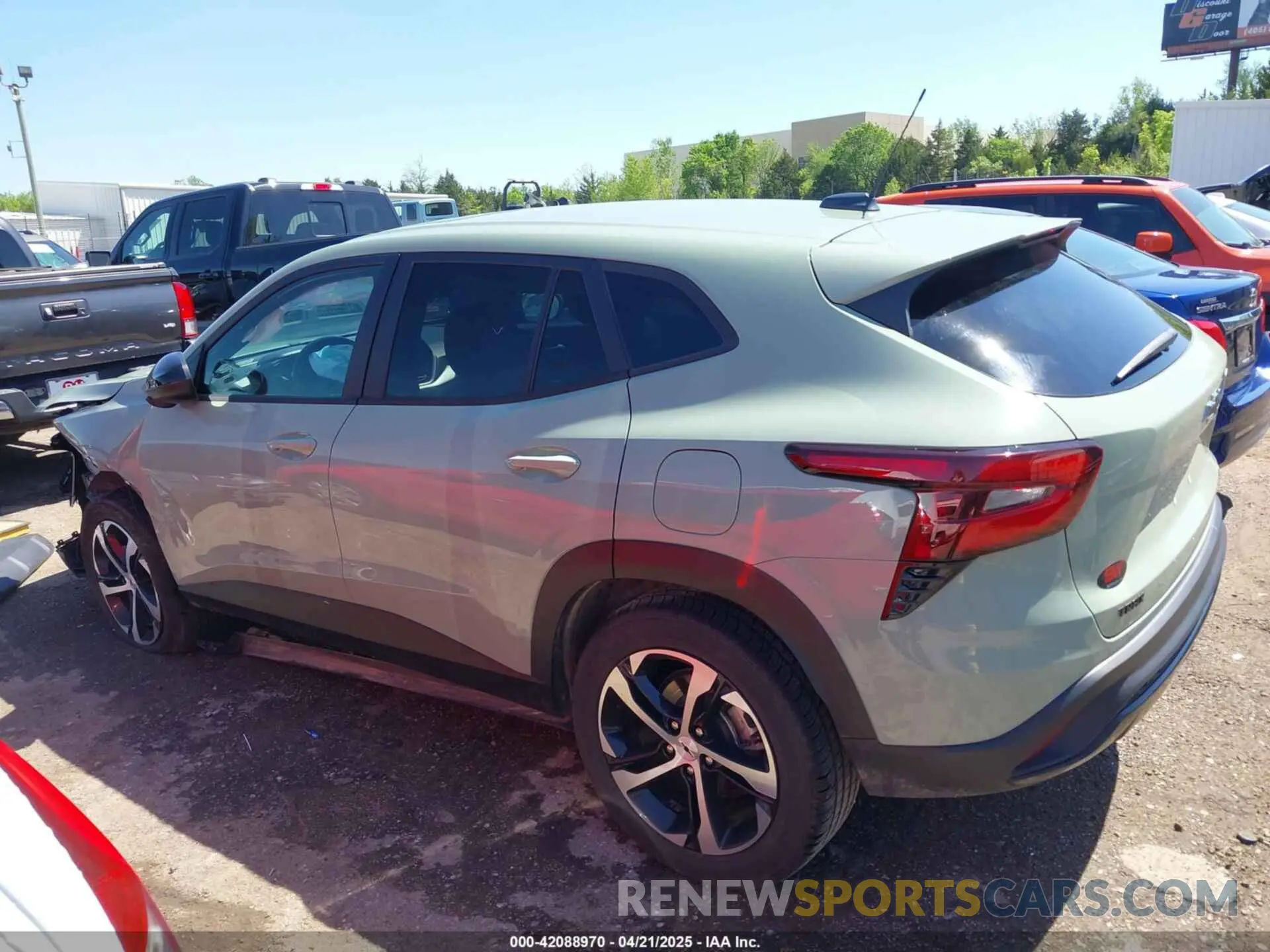 14 Фотография поврежденного автомобиля KL77LGE23RC090973 CHEVROLET TRAX 2024
