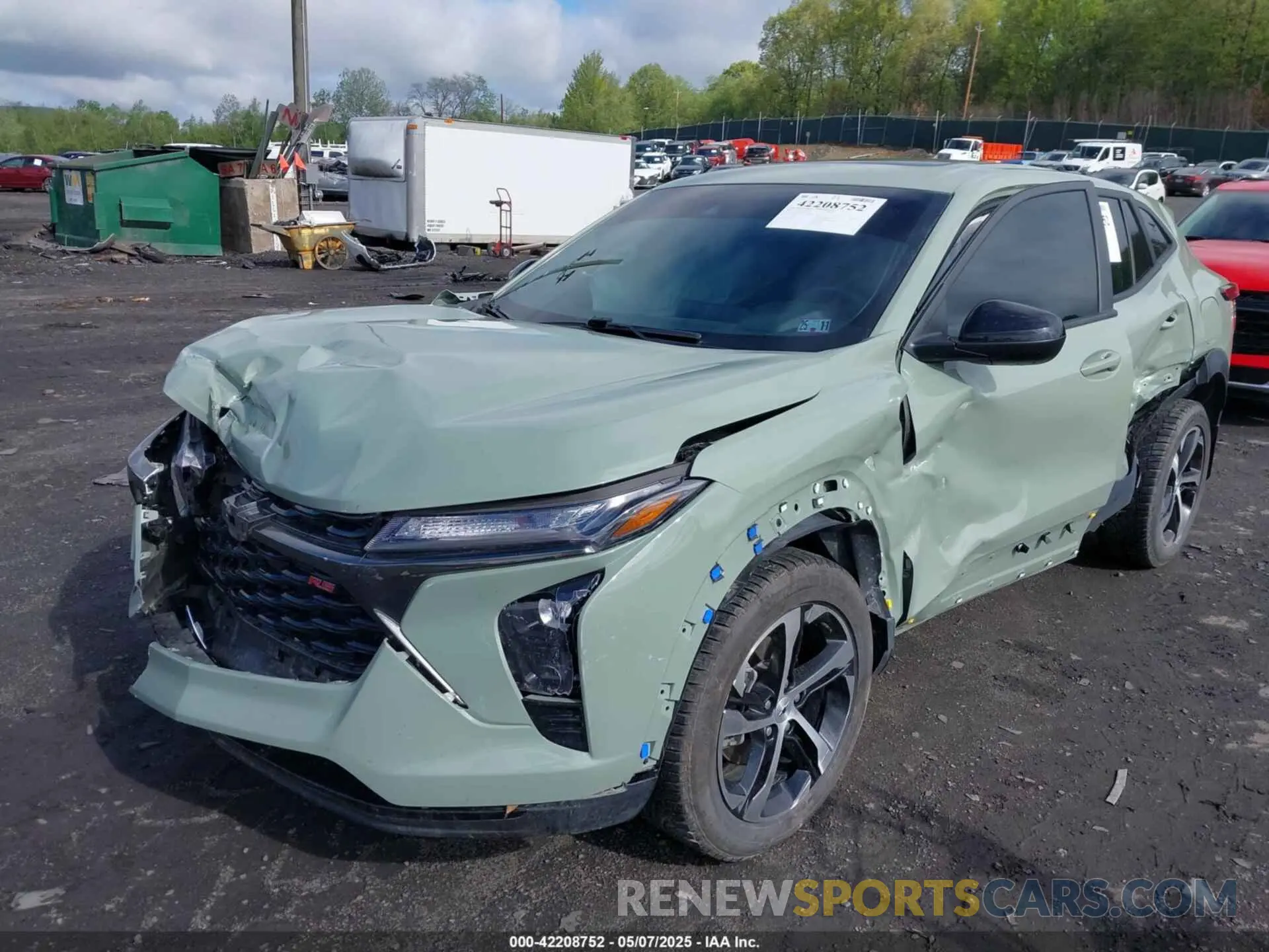 6 Photograph of a damaged car KL77LGE23RC099236 CHEVROLET TRAX 2024