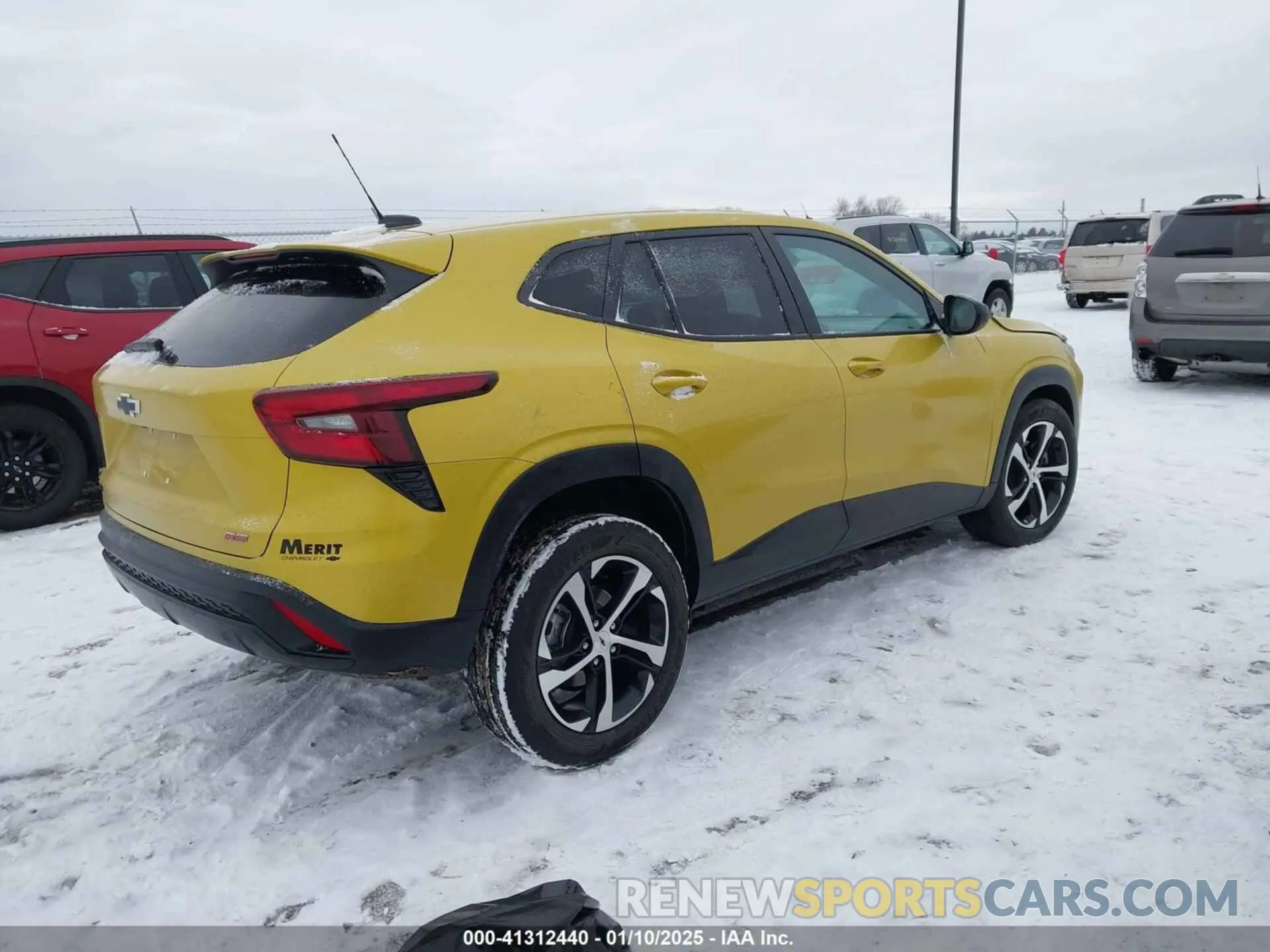 4 Фотография поврежденного автомобиля KL77LGE24RC068416 CHEVROLET TRAX 2024