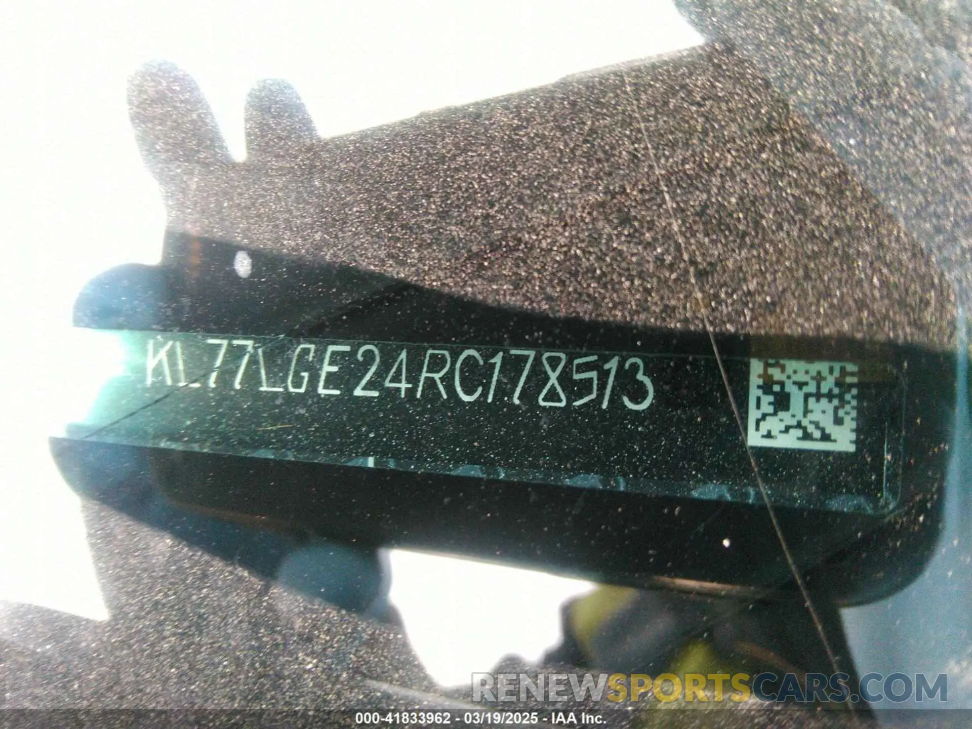 9 Photograph of a damaged car KL77LGE24RC178513 CHEVROLET TRAX 2024