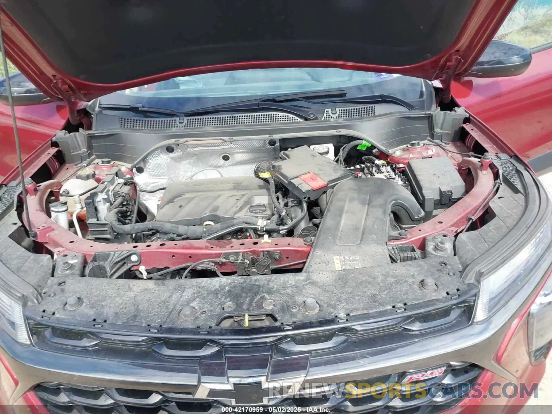 10 Photograph of a damaged car KL77LGE25RC008564 CHEVROLET TRAX 2024