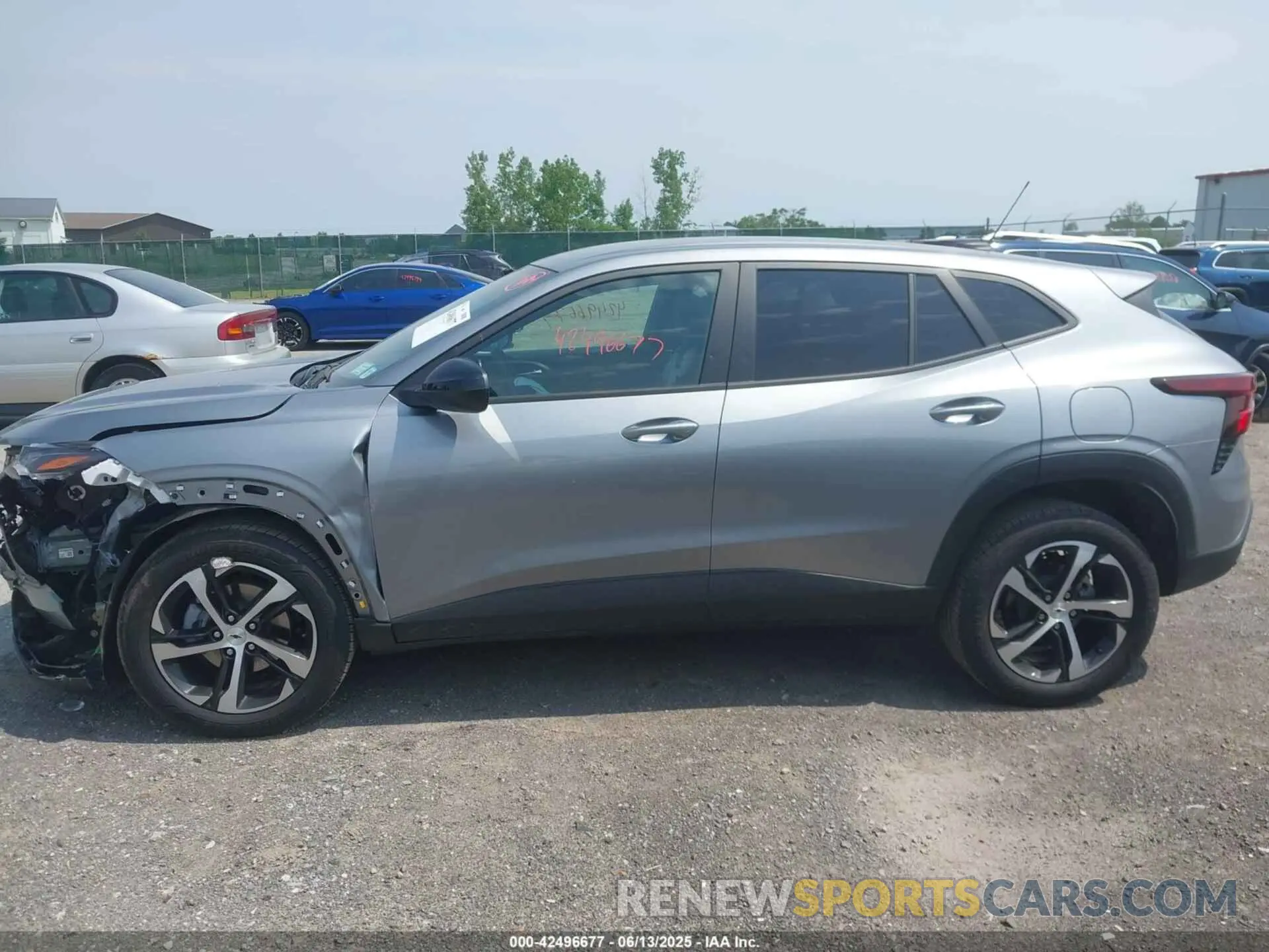 14 Photograph of a damaged car KL77LGE25RC246155 CHEVROLET TRAX 2024