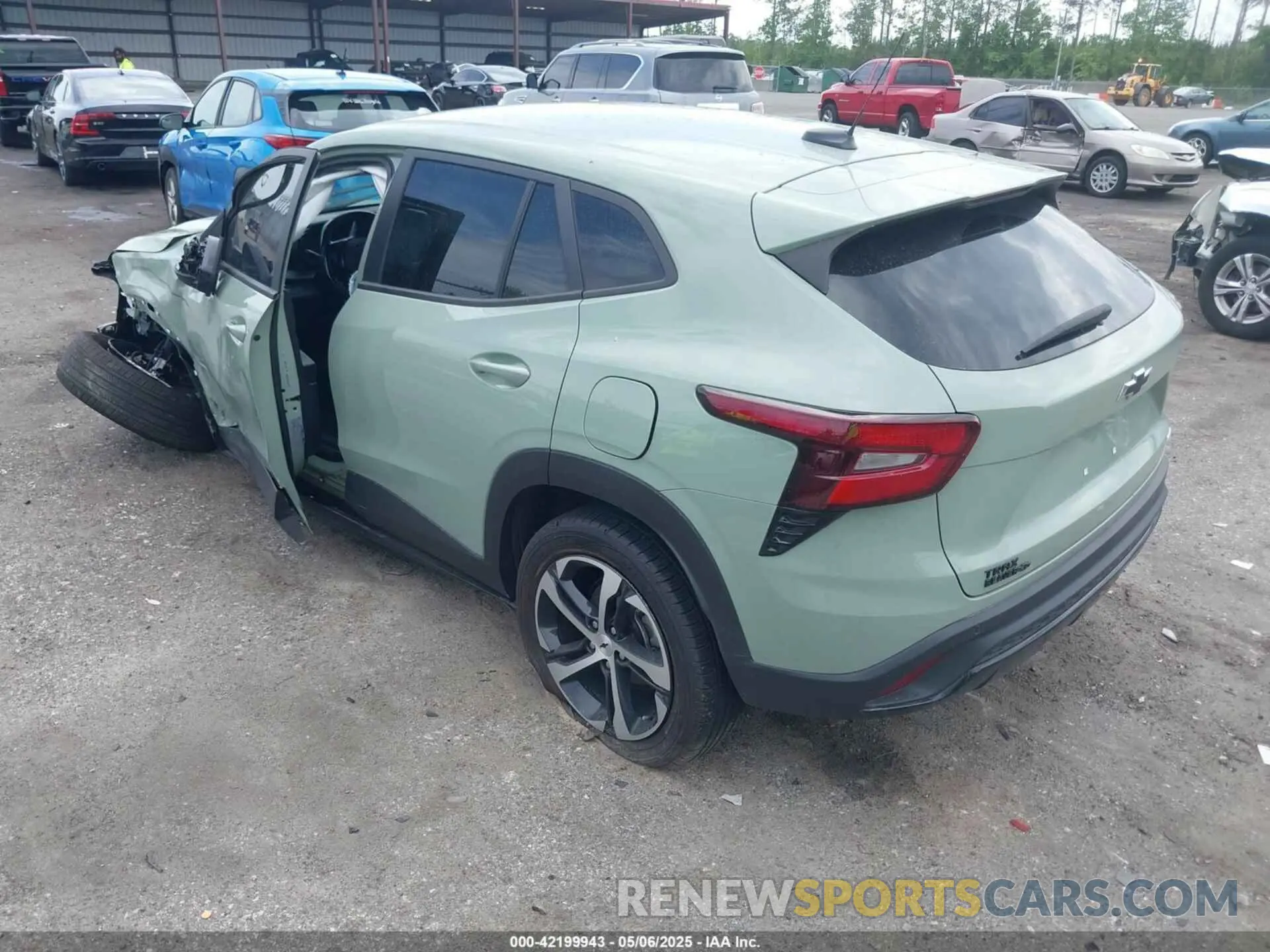 3 Photograph of a damaged car KL77LGE26RC200057 CHEVROLET TRAX 2024