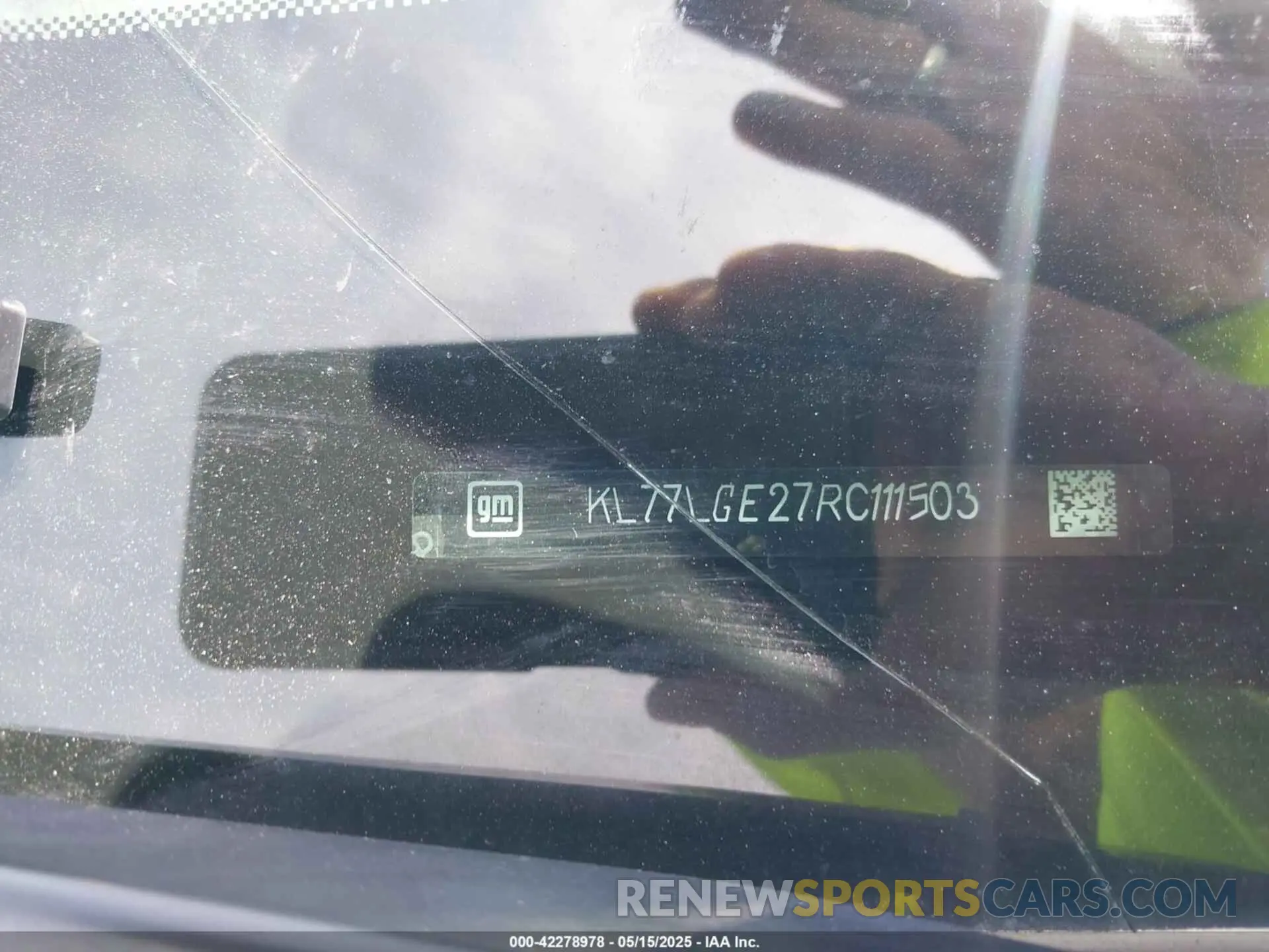 9 Photograph of a damaged car KL77LGE27RC111503 CHEVROLET TRAX 2024