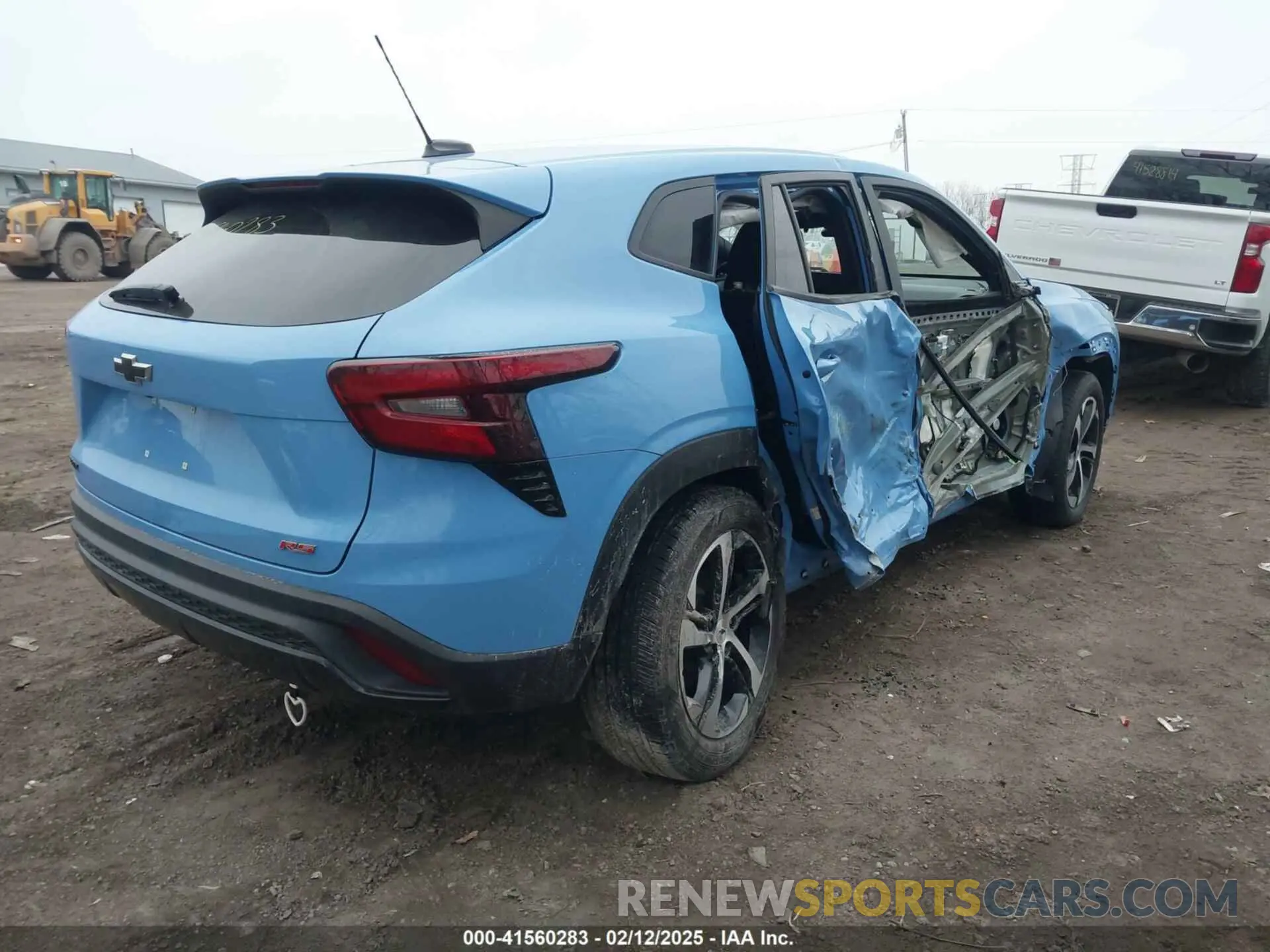 4 Photograph of a damaged car KL77LGE29RC081307 CHEVROLET TRAX 2024