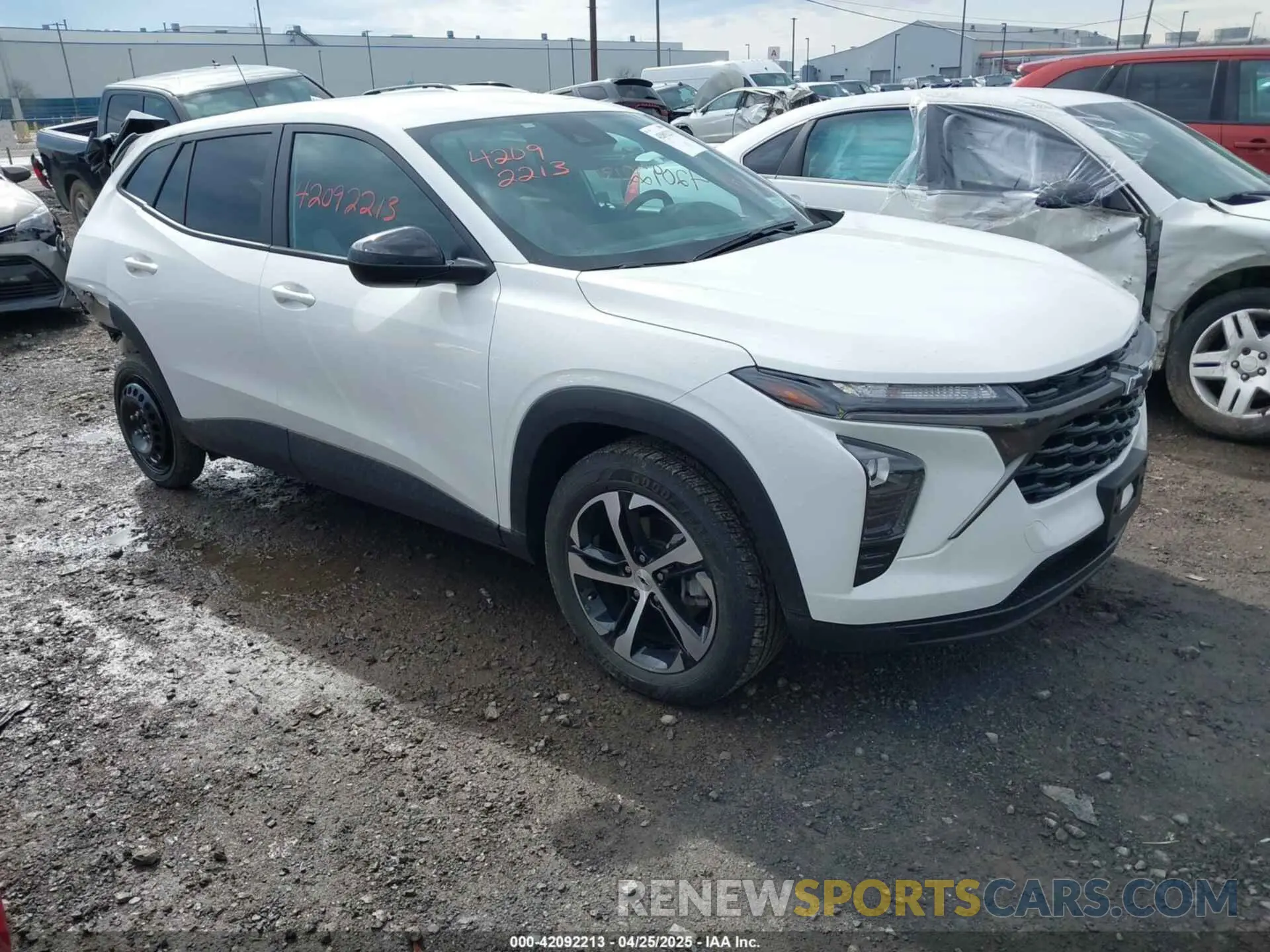 1 Photograph of a damaged car KL77LGE29RC183223 CHEVROLET TRAX 2024