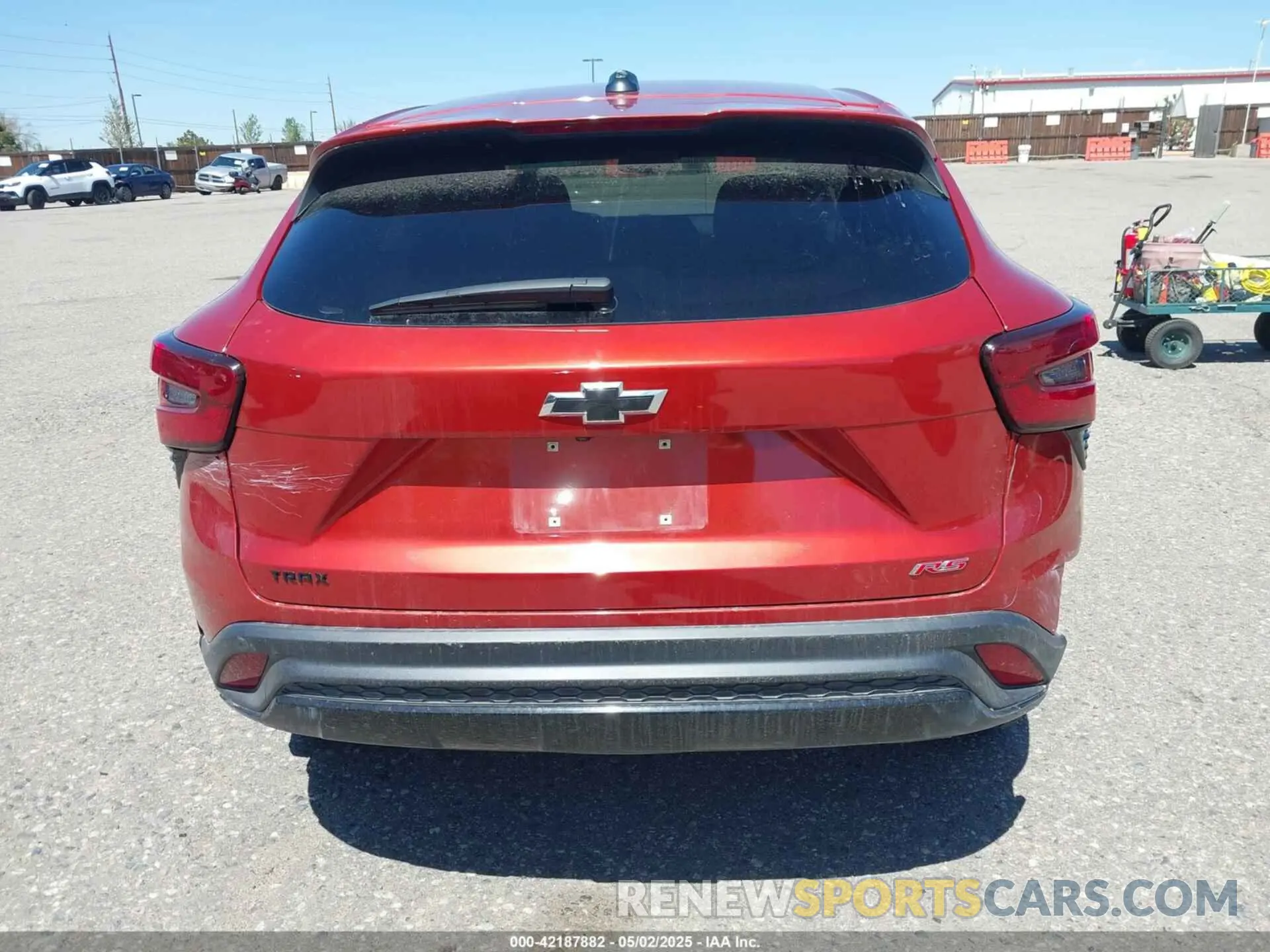16 Photograph of a damaged car KL77LGE2XRC117439 CHEVROLET TRAX 2024