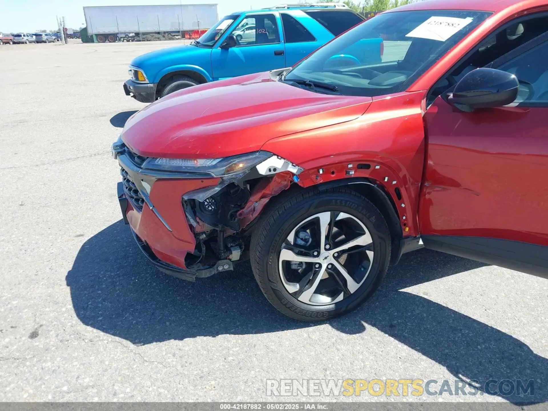 6 Photograph of a damaged car KL77LGE2XRC117439 CHEVROLET TRAX 2024