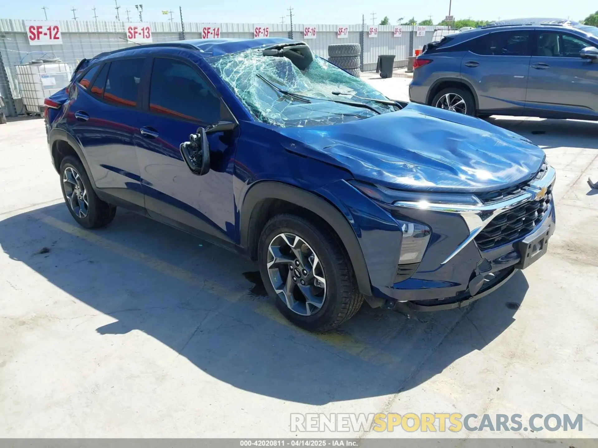 1 Фотография поврежденного автомобиля KL77LHE20RC030428 CHEVROLET TRAX 2024