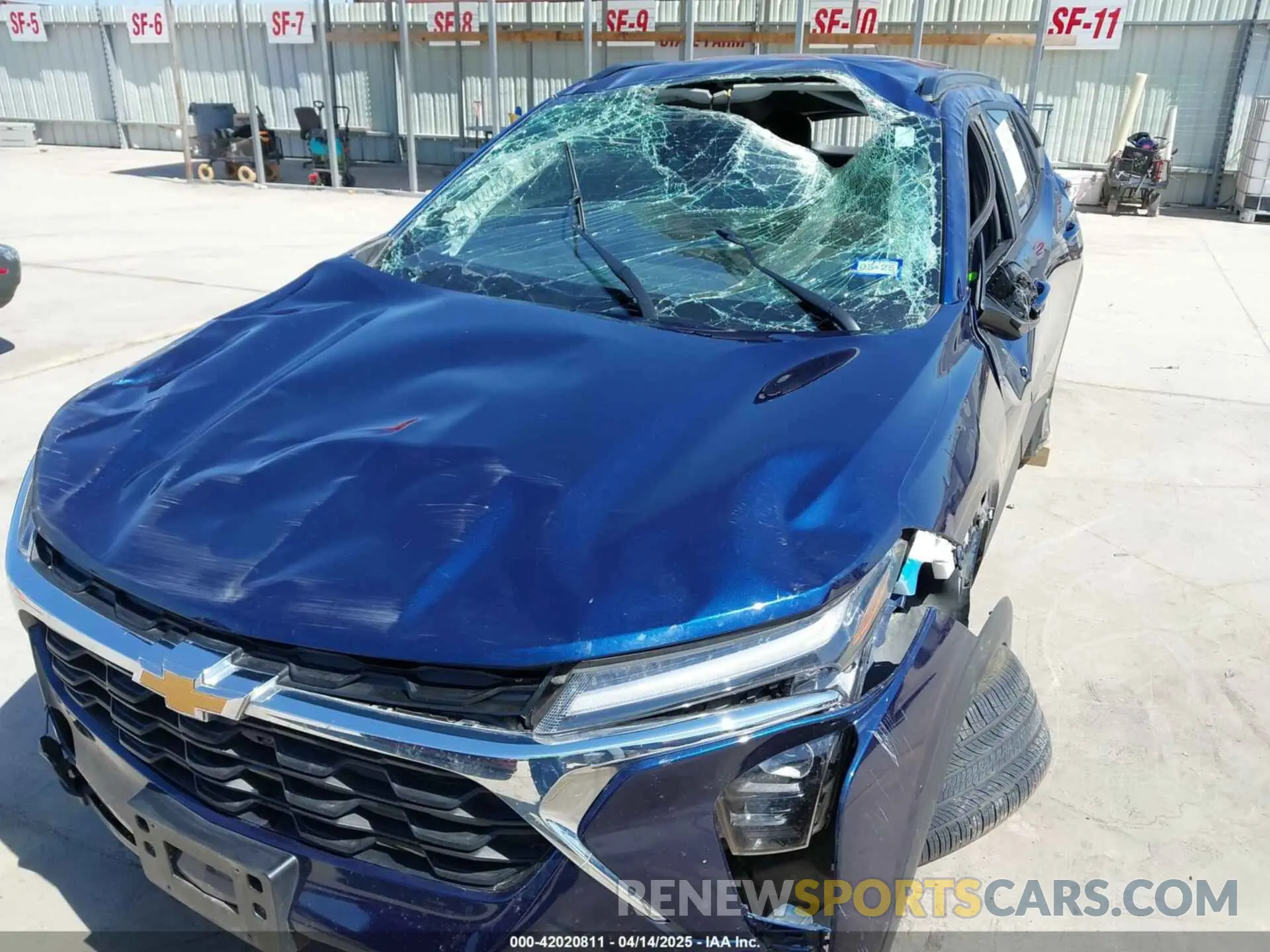 6 Фотография поврежденного автомобиля KL77LHE20RC030428 CHEVROLET TRAX 2024
