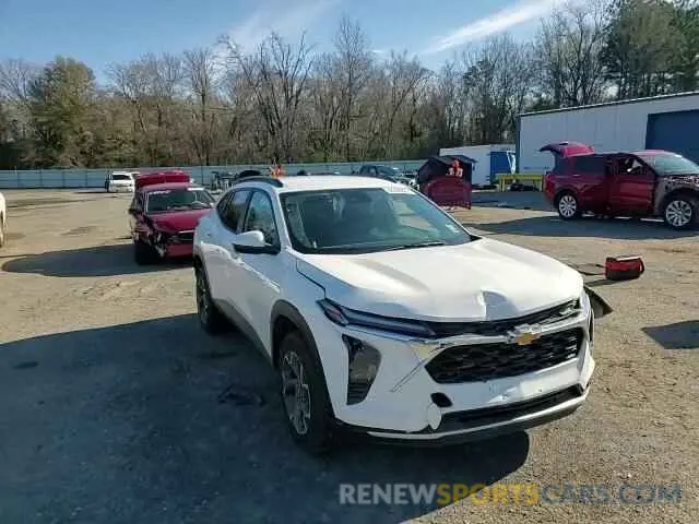 11 Фотография поврежденного автомобиля KL77LHE20RC219290 CHEVROLET TRAX 2024