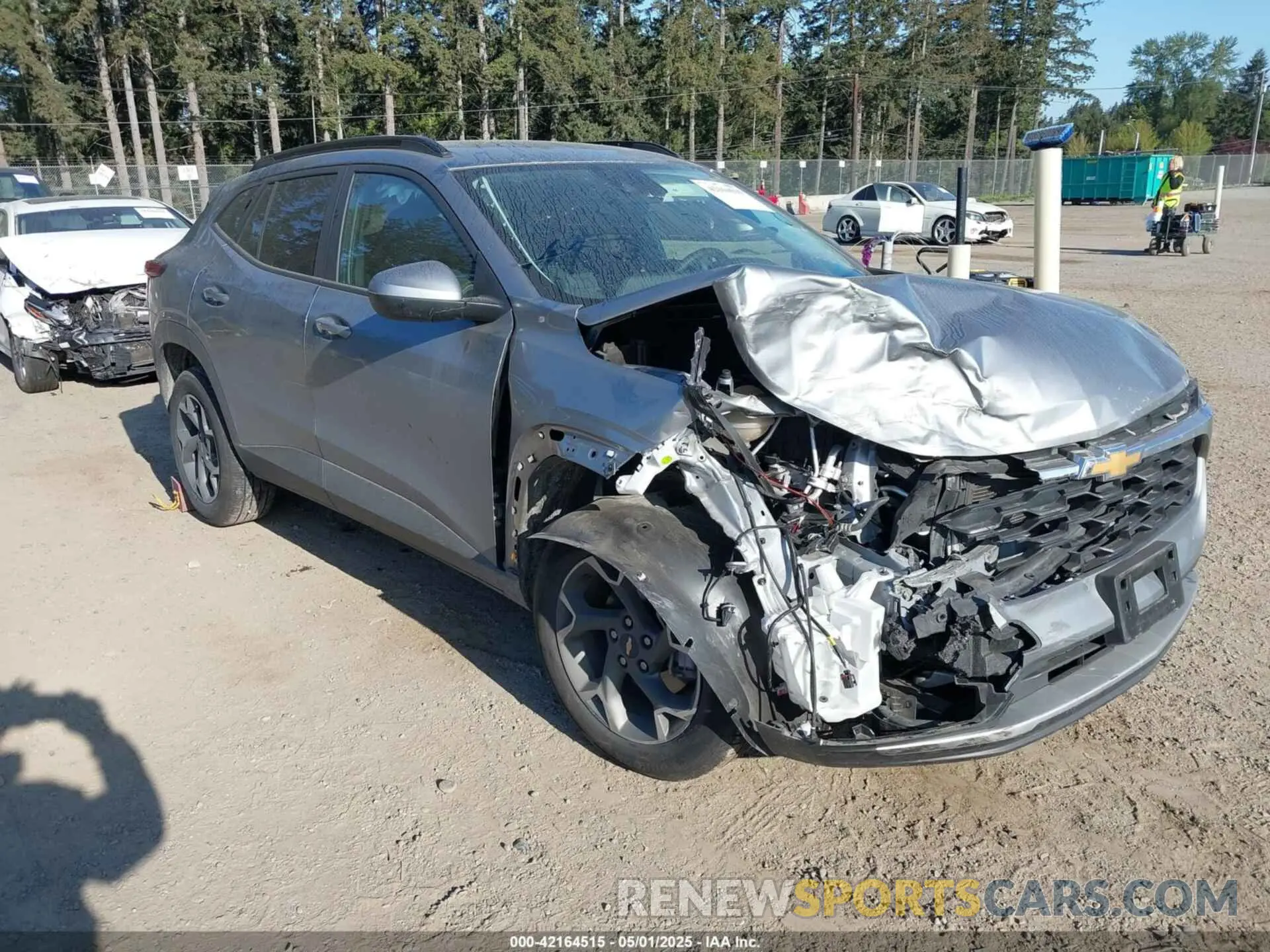 1 Photograph of a damaged car KL77LHE20RC243606 CHEVROLET TRAX 2024