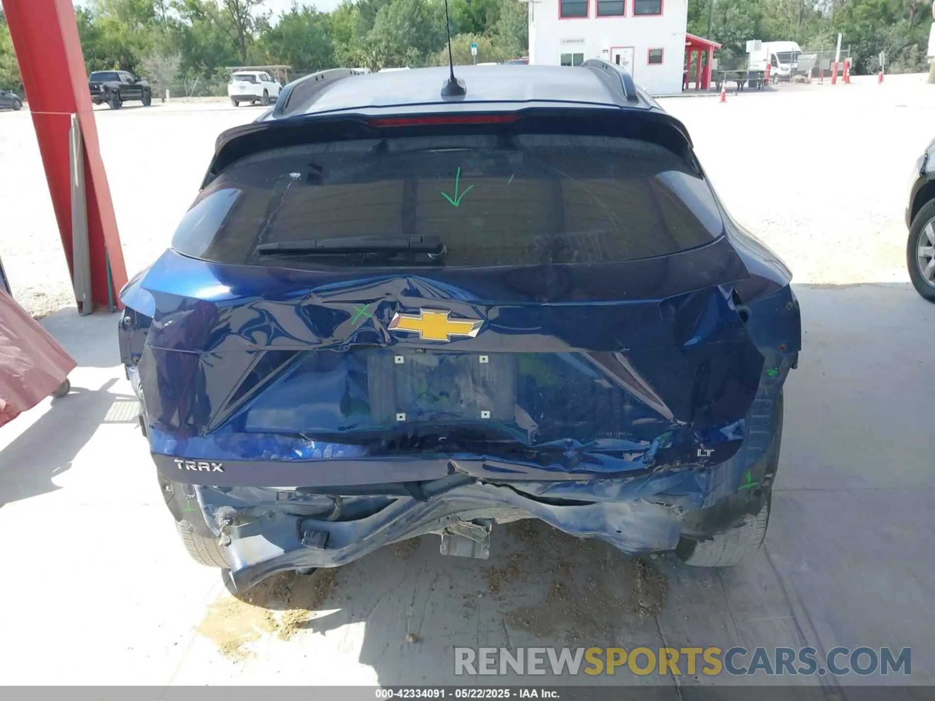 6 Photograph of a damaged car KL77LHE21RC059887 CHEVROLET TRAX 2024