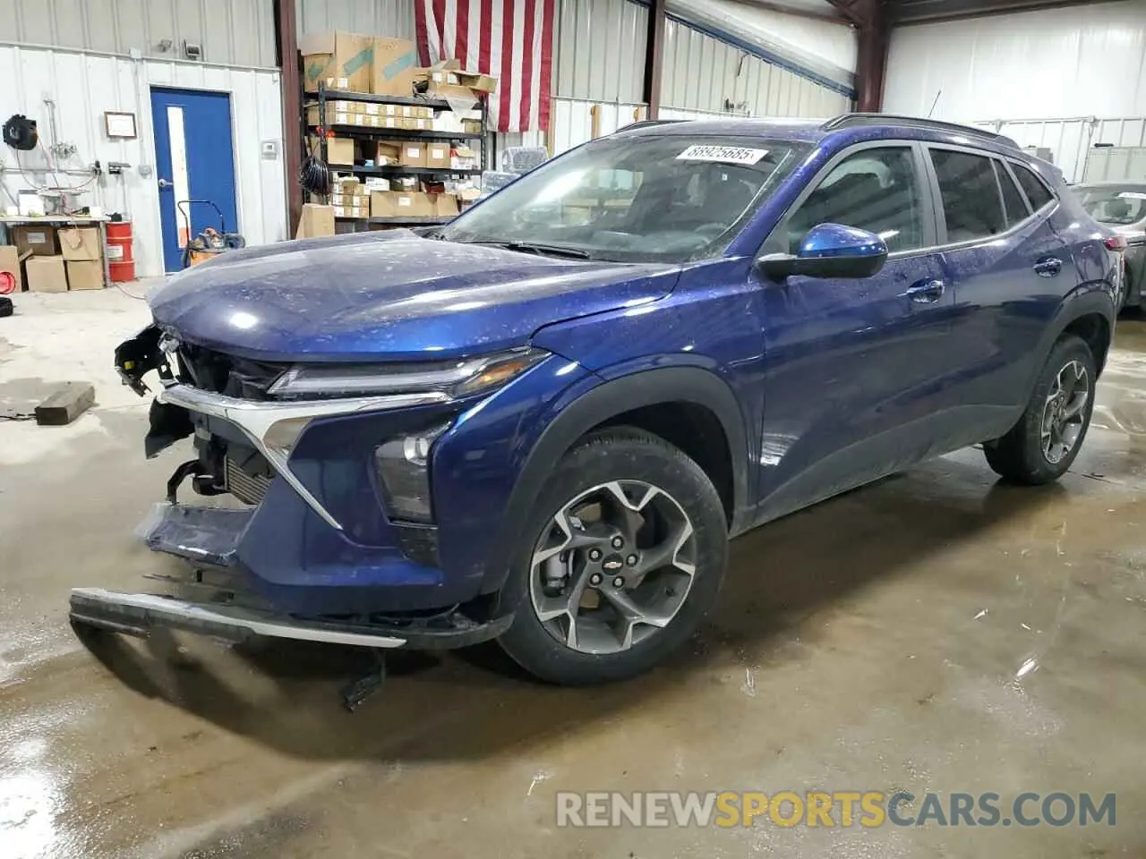 1 Photograph of a damaged car KL77LHE21RC105878 CHEVROLET TRAX 2024