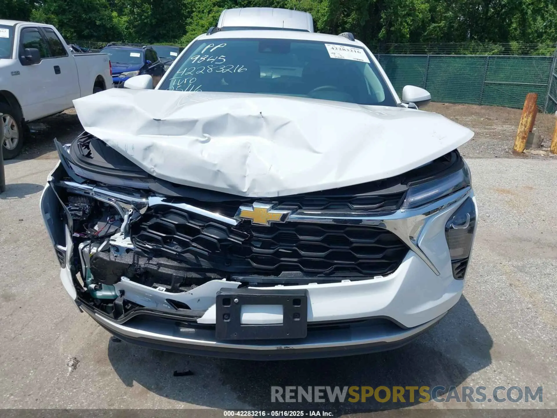 6 Фотография поврежденного автомобиля KL77LHE21RC119845 CHEVROLET TRAX 2024