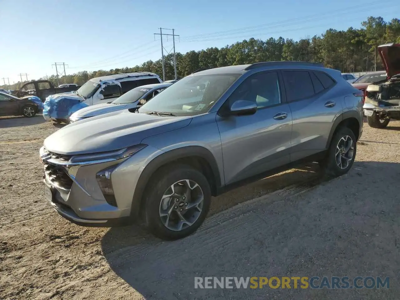 1 Фотография поврежденного автомобиля KL77LHE21RC232145 CHEVROLET TRAX 2024