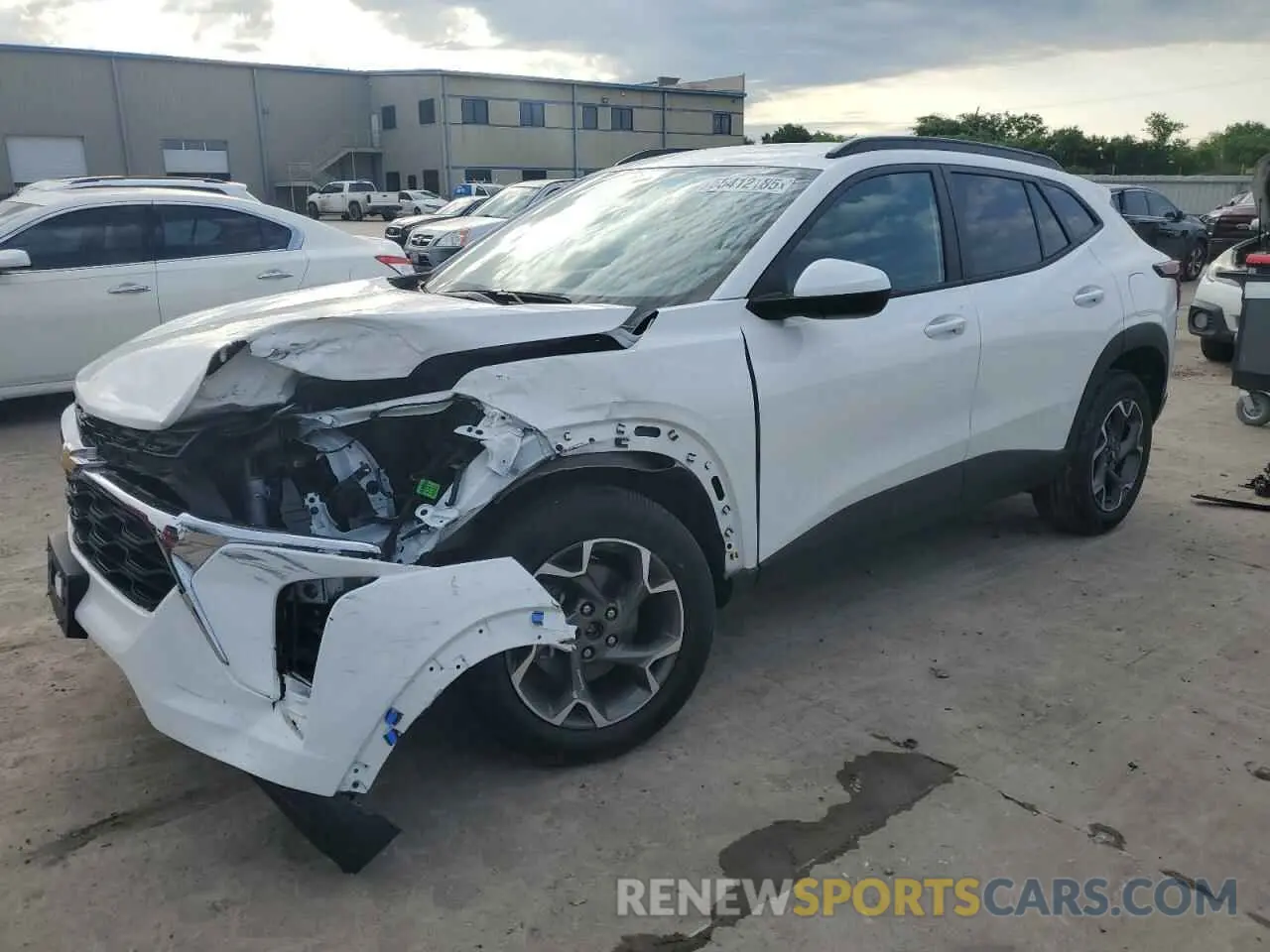 1 Photograph of a damaged car KL77LHE22RC030382 CHEVROLET TRAX 2024
