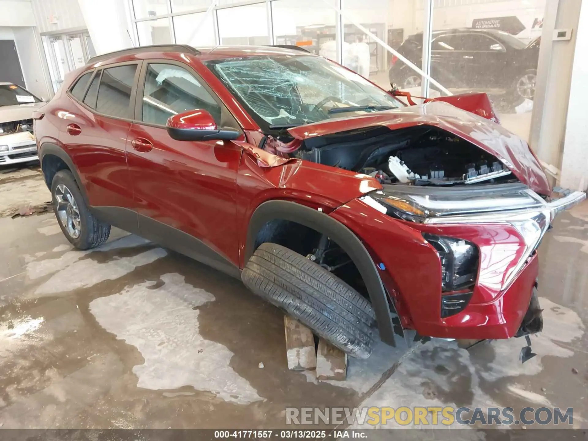 1 Photograph of a damaged car KL77LHE22RC127386 CHEVROLET TRAX 2024