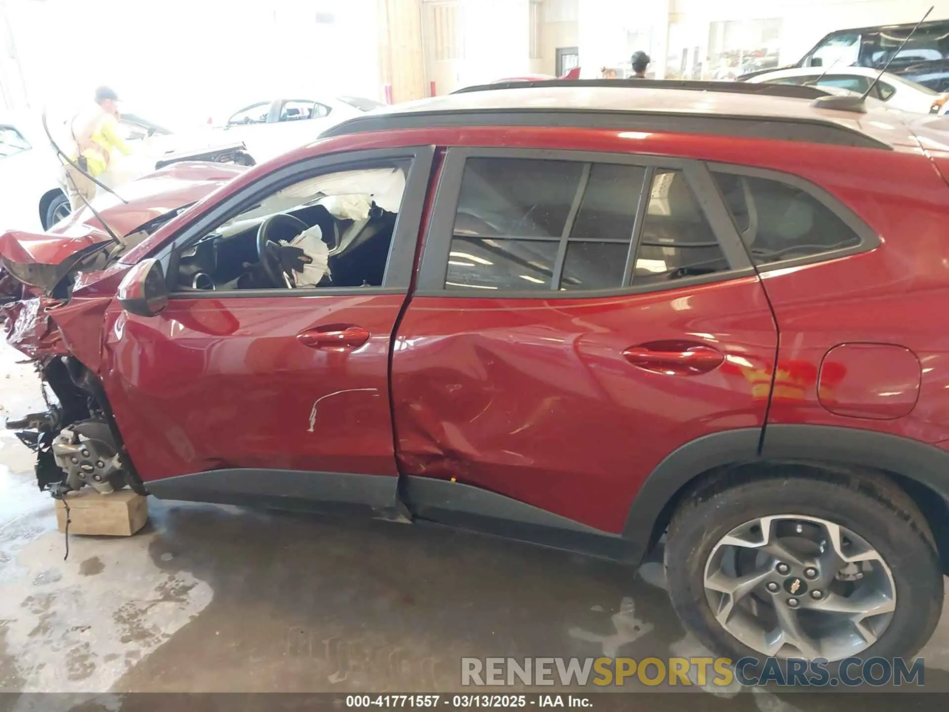 14 Photograph of a damaged car KL77LHE22RC127386 CHEVROLET TRAX 2024