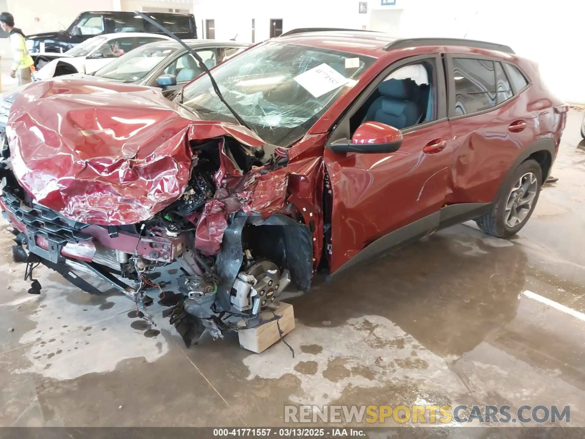 2 Photograph of a damaged car KL77LHE22RC127386 CHEVROLET TRAX 2024