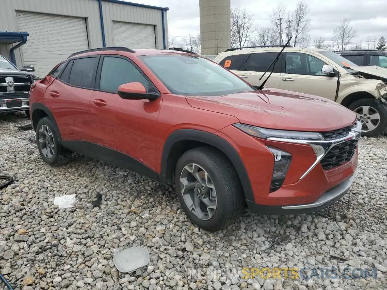 4 Photograph of a damaged car KL77LHE22RC142406 CHEVROLET TRAX 2024
