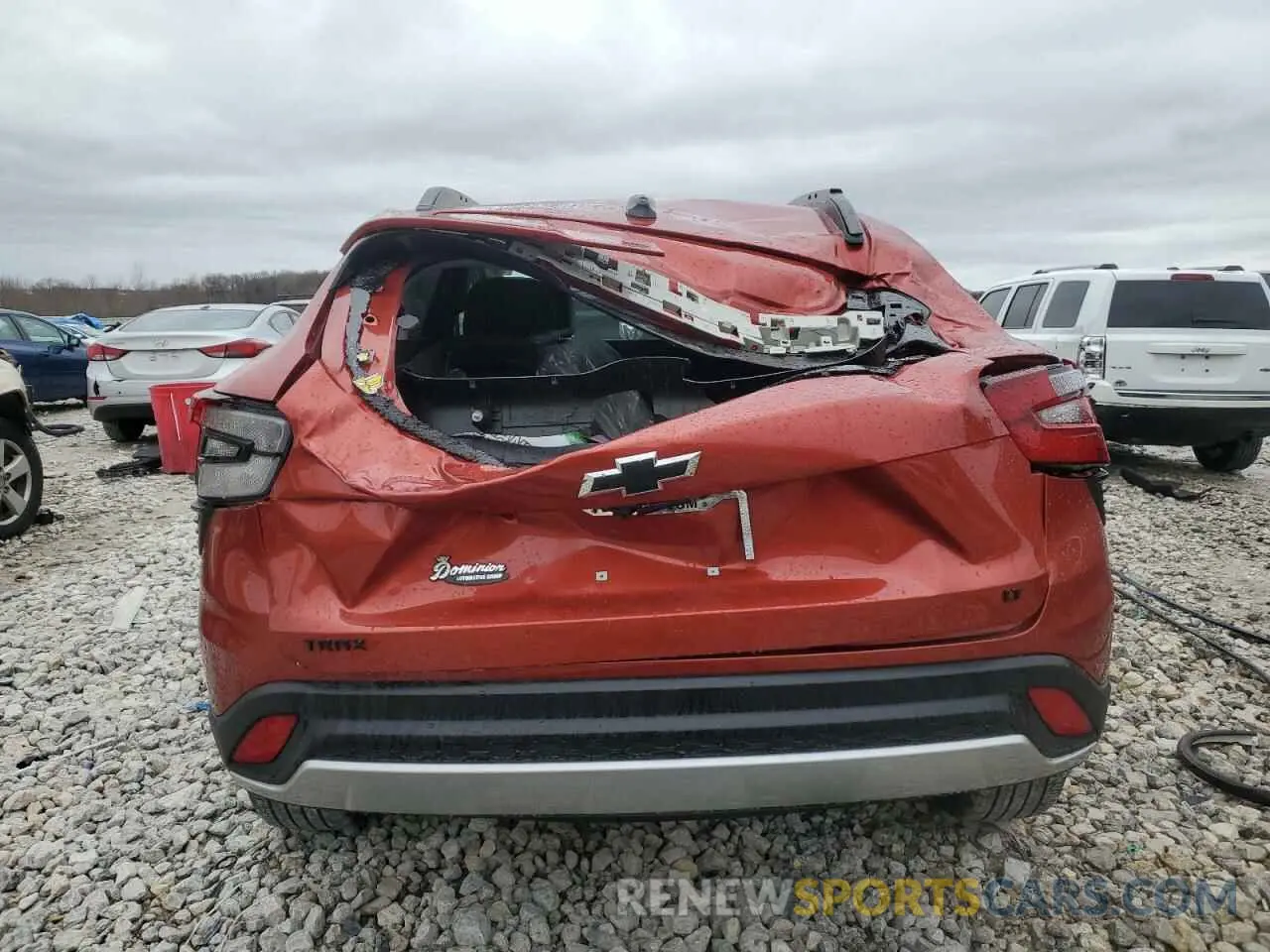 6 Photograph of a damaged car KL77LHE22RC142406 CHEVROLET TRAX 2024
