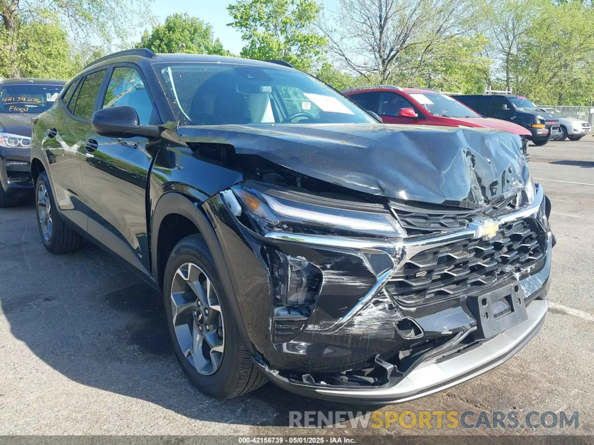 1 Photograph of a damaged car KL77LHE22RC175129 CHEVROLET TRAX 2024