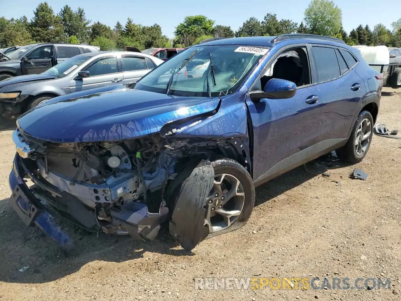 1 Фотография поврежденного автомобиля KL77LHE23RC091756 CHEVROLET TRAX 2024