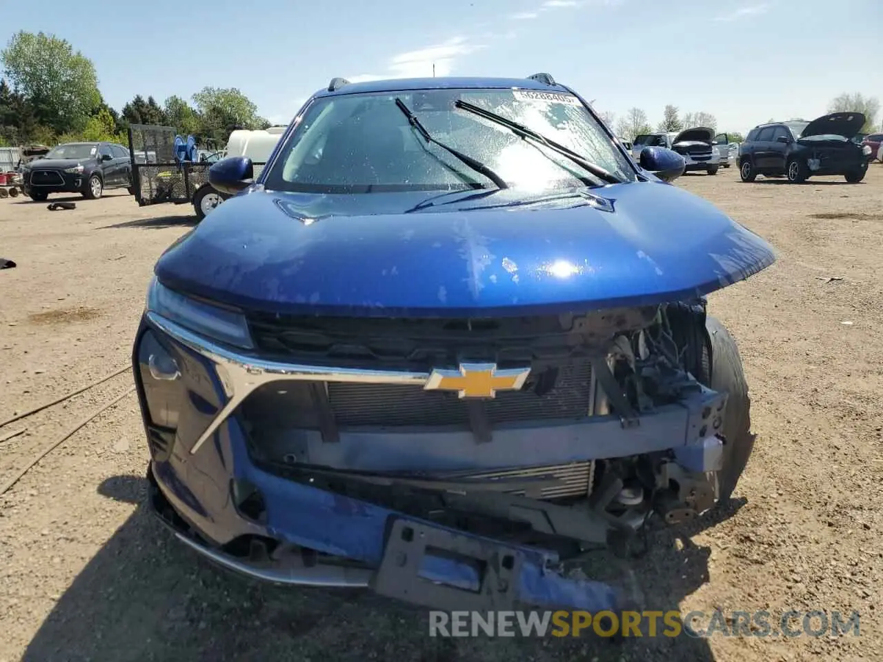 5 Фотография поврежденного автомобиля KL77LHE23RC091756 CHEVROLET TRAX 2024
