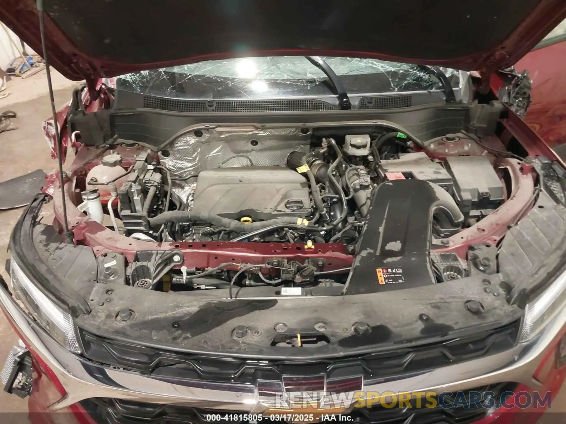 10 Фотография поврежденного автомобиля KL77LHE23RC142754 CHEVROLET TRAX 2024