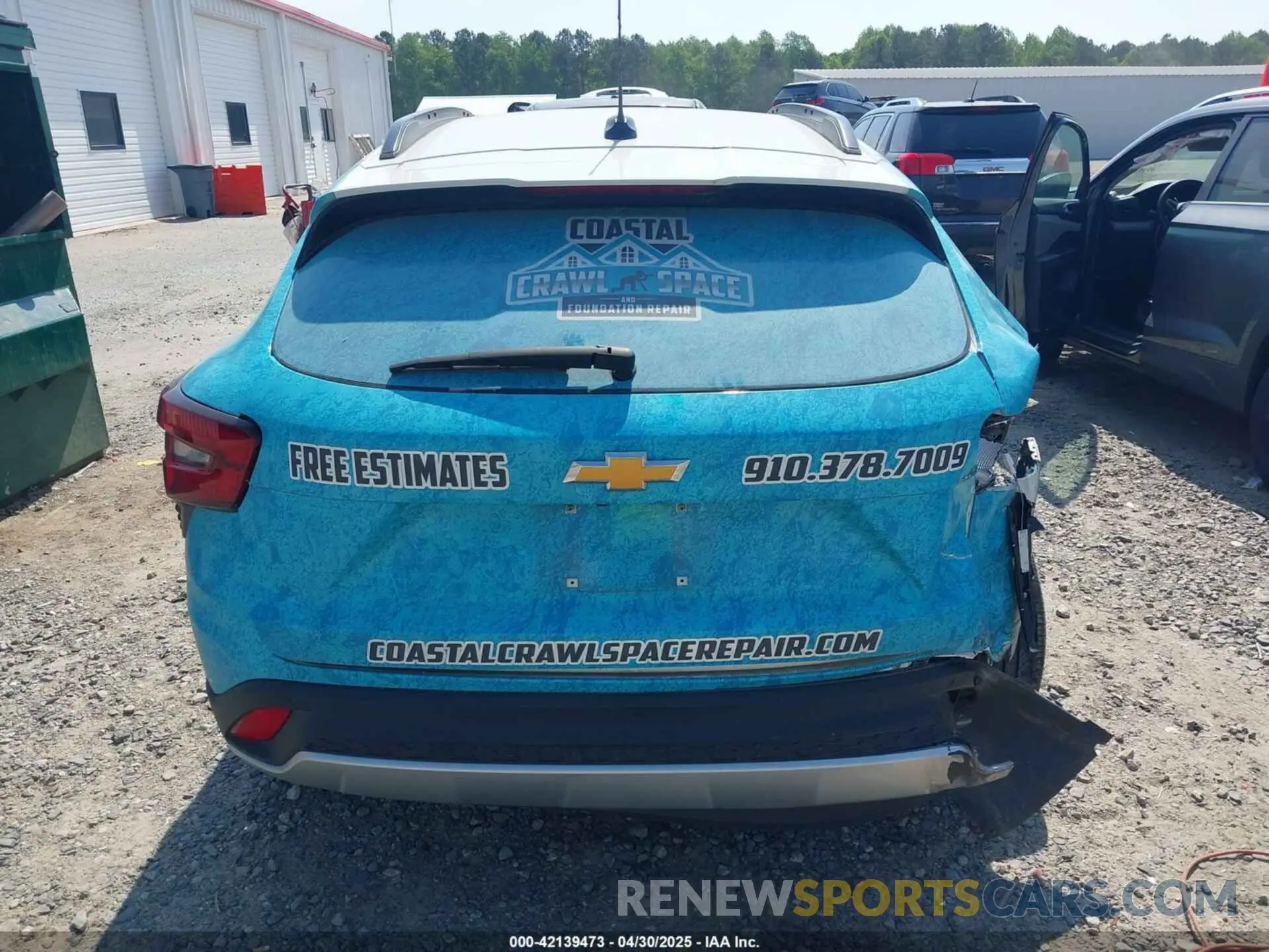 16 Photograph of a damaged car KL77LHE23RC215265 CHEVROLET TRAX 2024