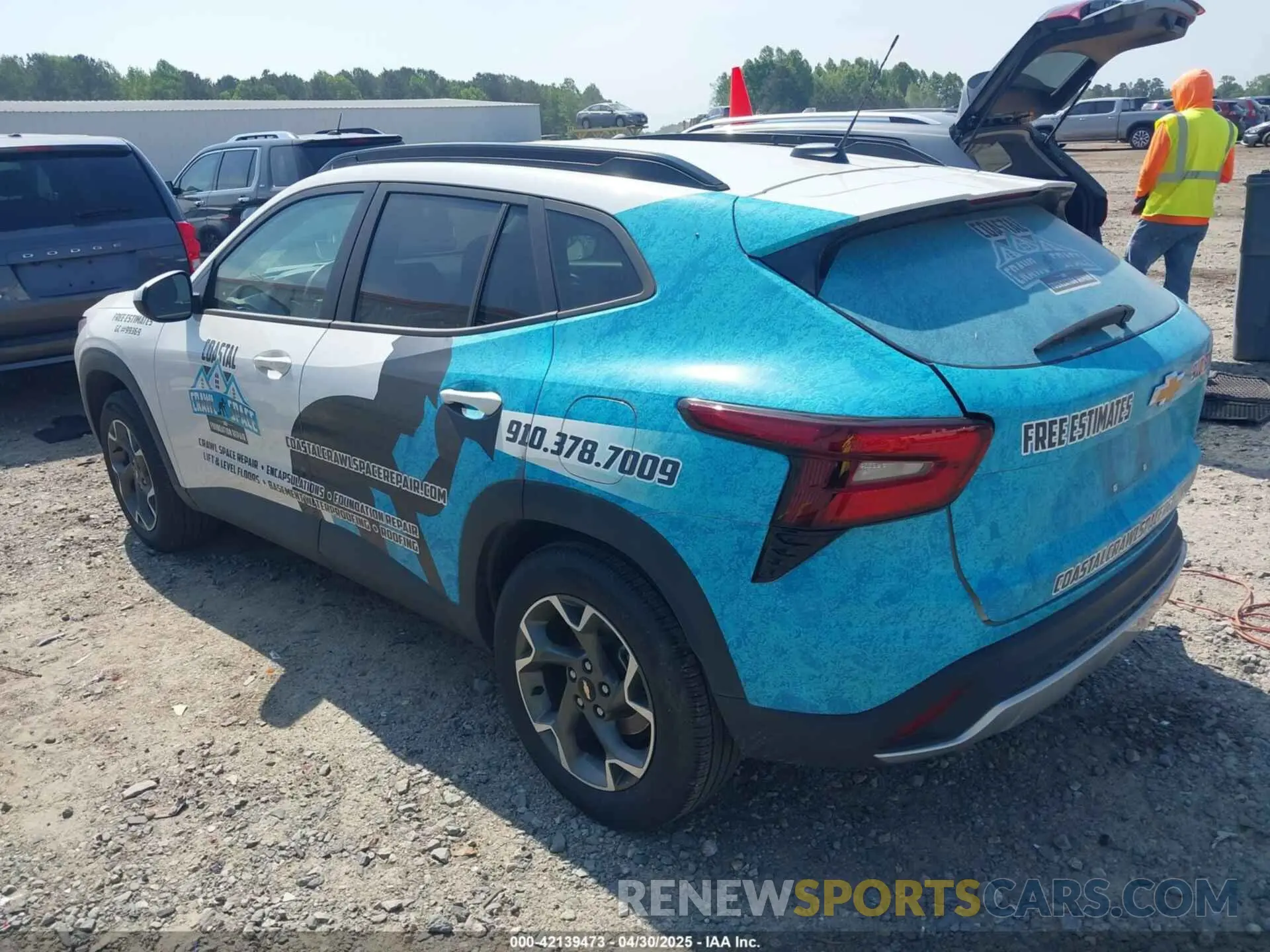 3 Photograph of a damaged car KL77LHE23RC215265 CHEVROLET TRAX 2024