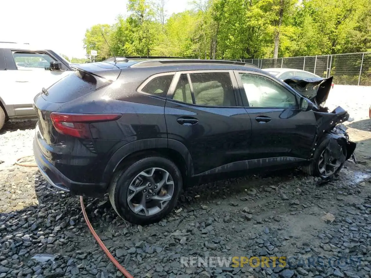 3 Photograph of a damaged car KL77LHE23RC230400 CHEVROLET TRAX 2024