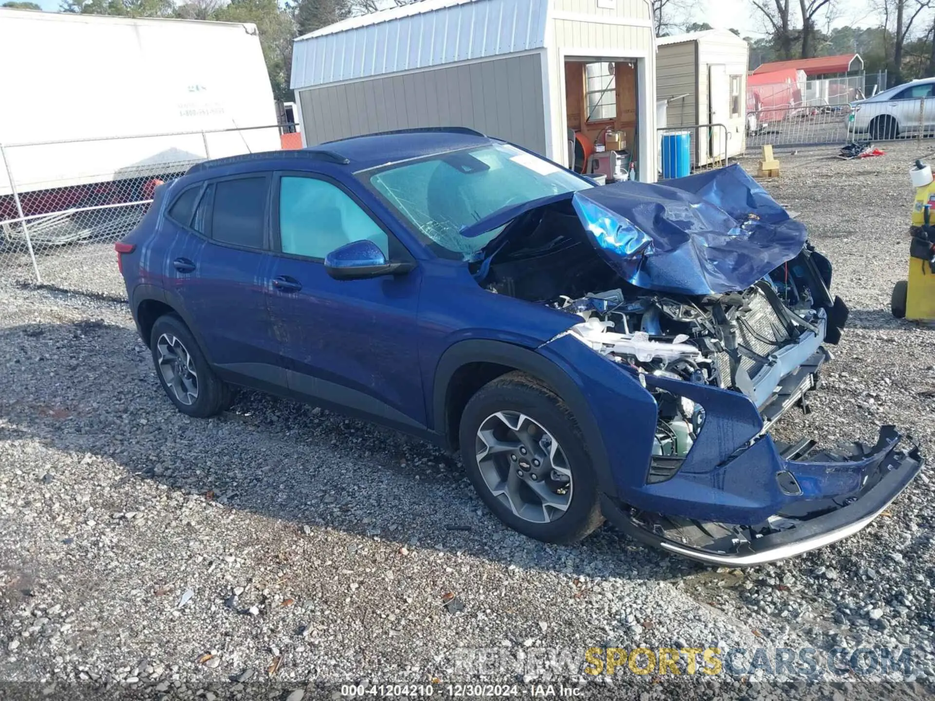 1 Photograph of a damaged car KL77LHE24RC161930 CHEVROLET TRAX 2024