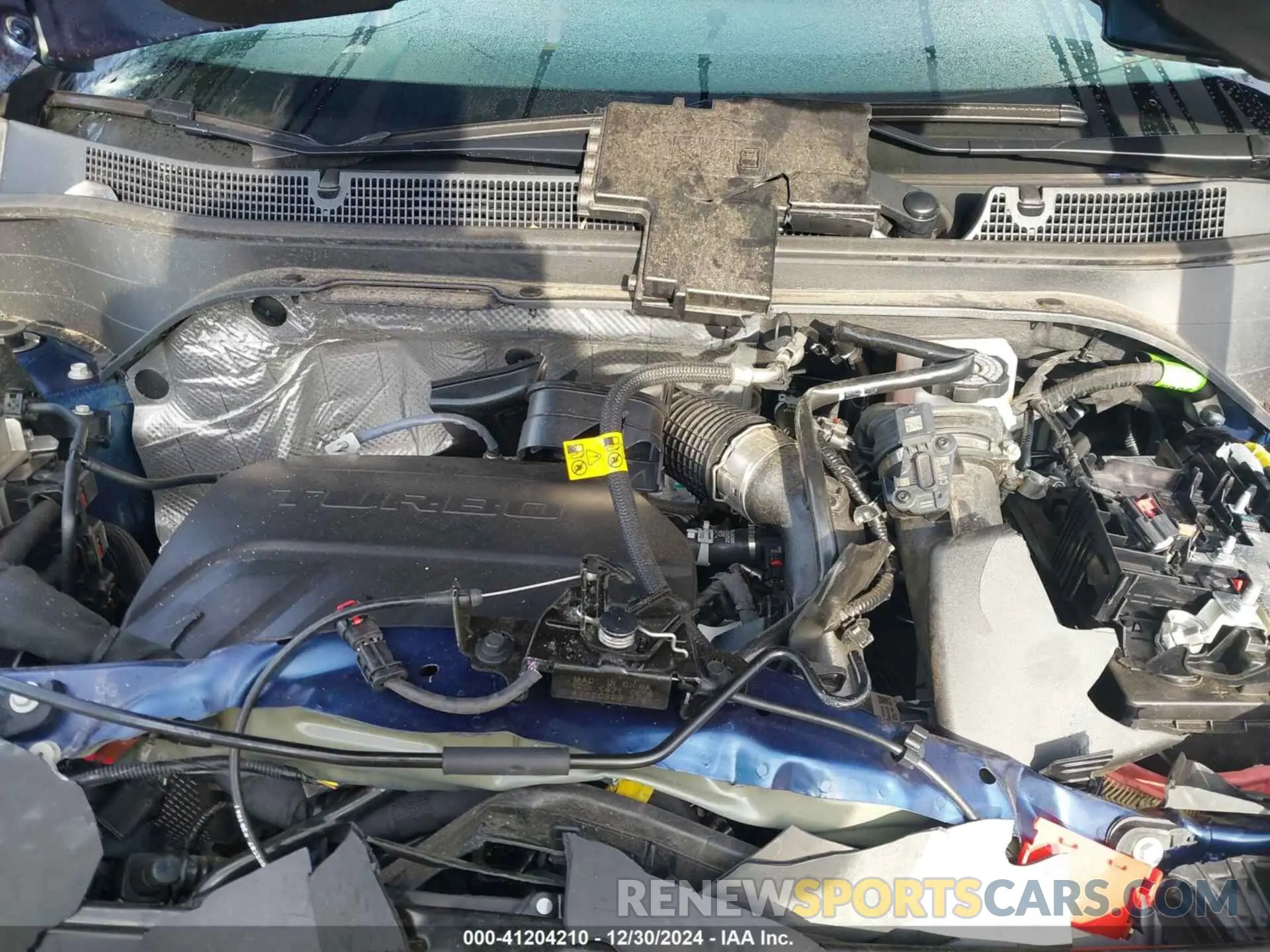 10 Photograph of a damaged car KL77LHE24RC161930 CHEVROLET TRAX 2024