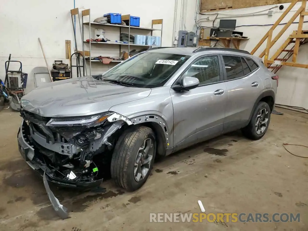 1 Photograph of a damaged car KL77LHE25RC155568 CHEVROLET TRAX 2024