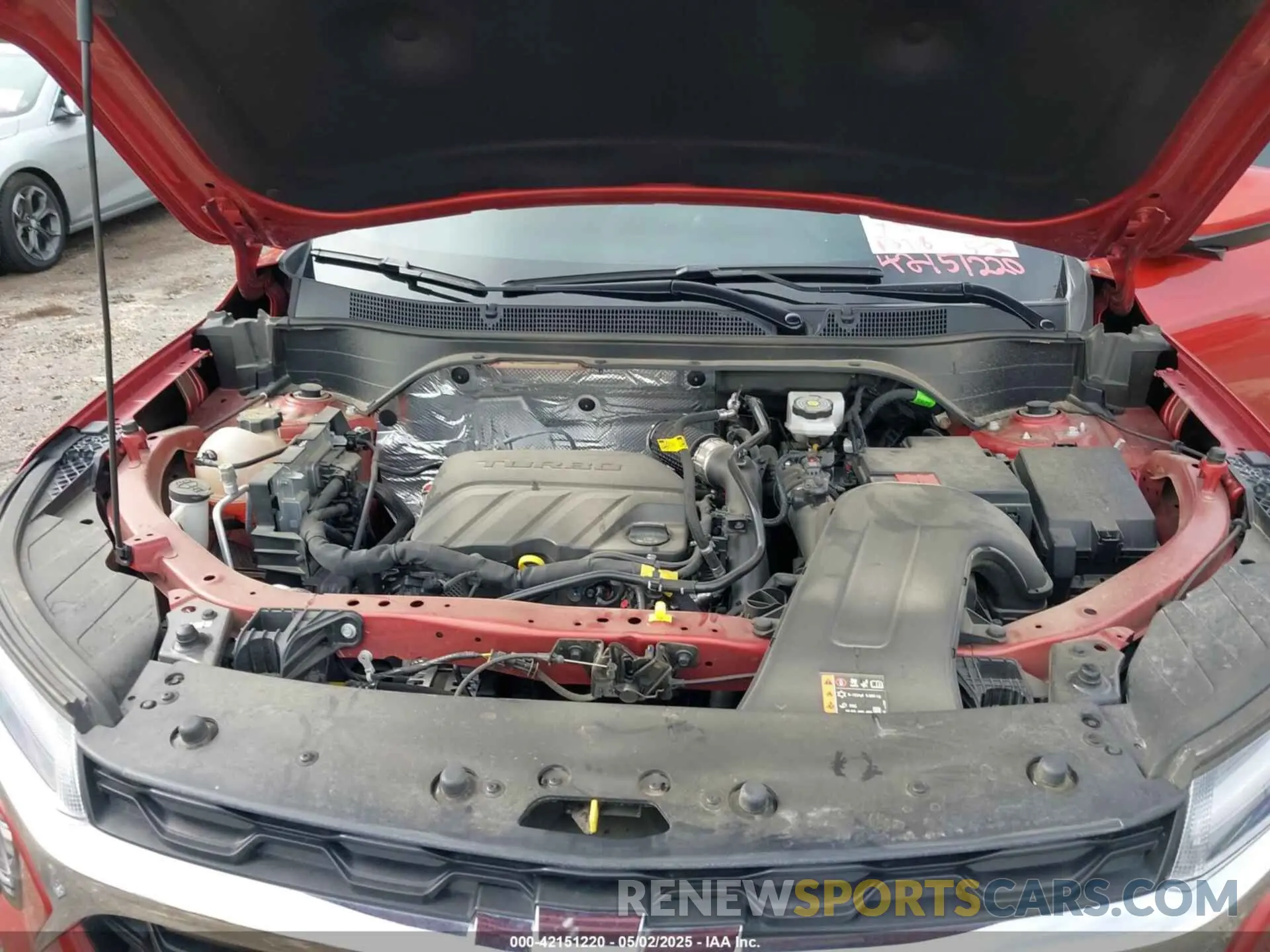 10 Photograph of a damaged car KL77LHE25RC218829 CHEVROLET TRAX 2024
