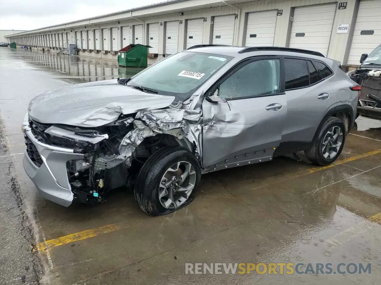 1 Photograph of a damaged car KL77LHE25RC222086 CHEVROLET TRAX 2024