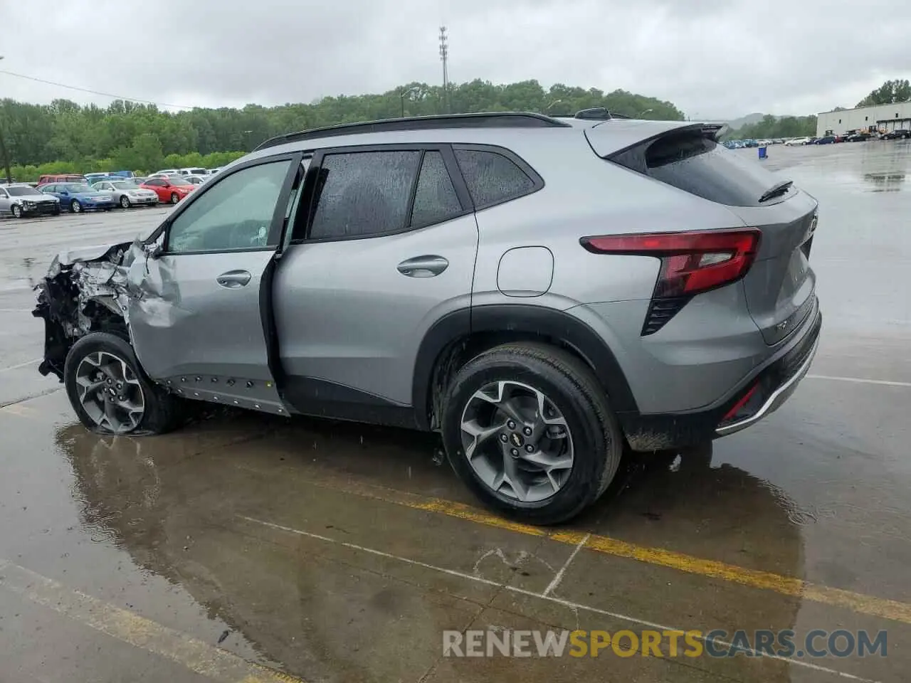 2 Photograph of a damaged car KL77LHE25RC222086 CHEVROLET TRAX 2024