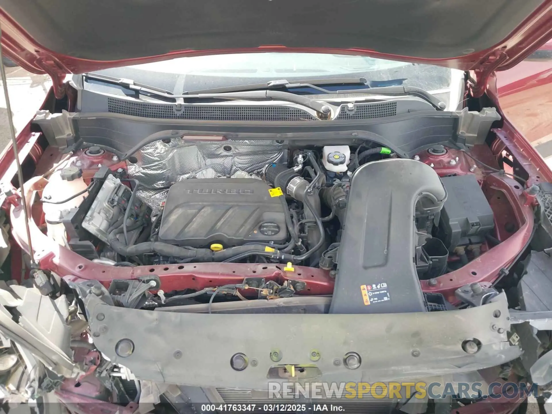 10 Photograph of a damaged car KL77LHE25RC227224 CHEVROLET TRAX 2024