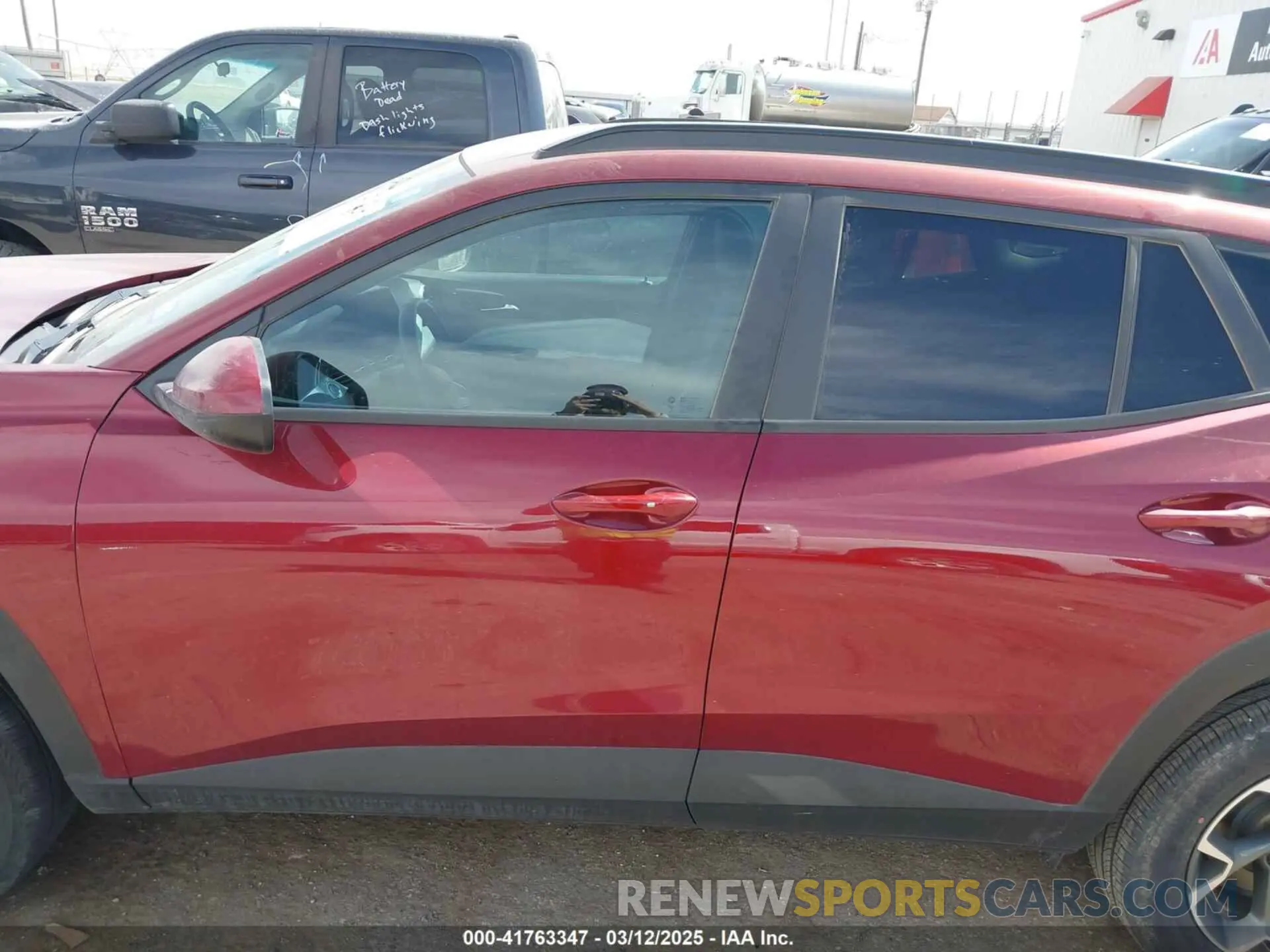13 Photograph of a damaged car KL77LHE25RC227224 CHEVROLET TRAX 2024