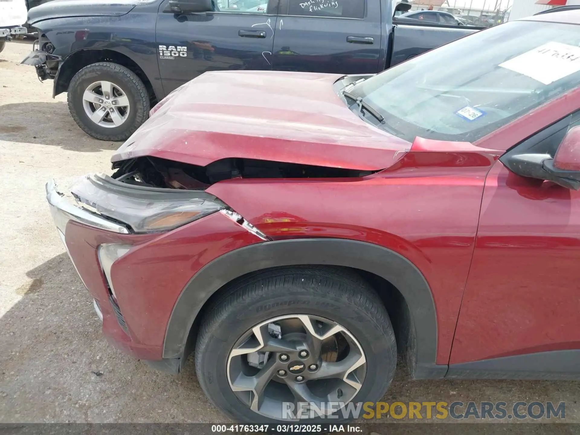 6 Photograph of a damaged car KL77LHE25RC227224 CHEVROLET TRAX 2024