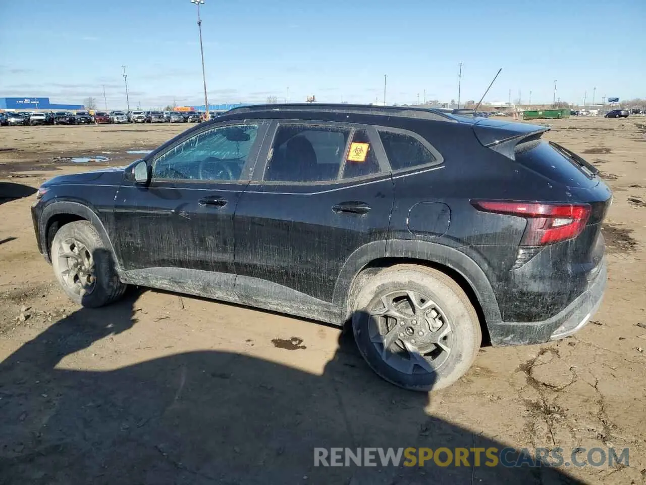 2 Photograph of a damaged car KL77LHE25RC241608 CHEVROLET TRAX 2024