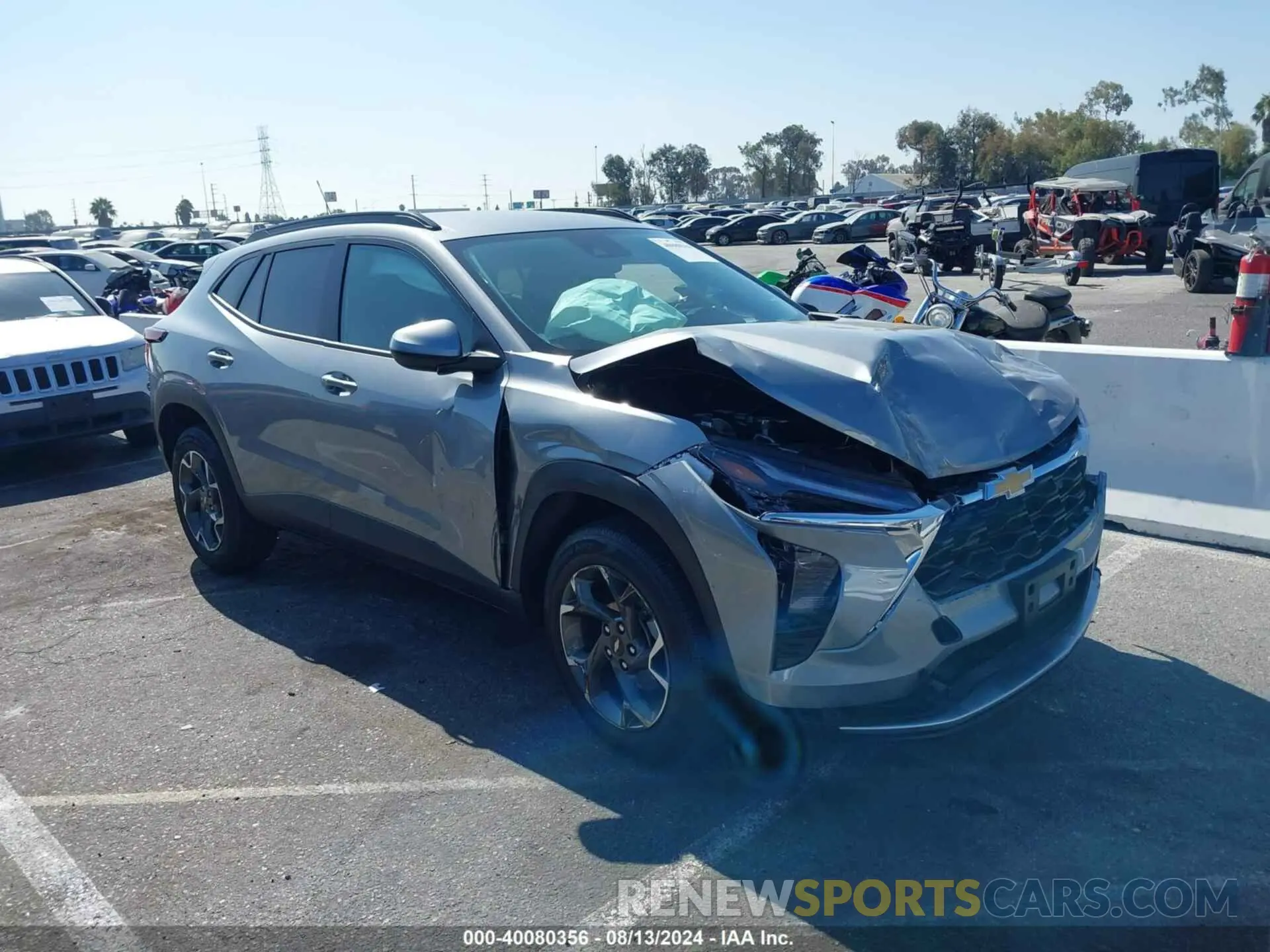 1 Photograph of a damaged car KL77LHE26RC227104 CHEVROLET TRAX 2024
